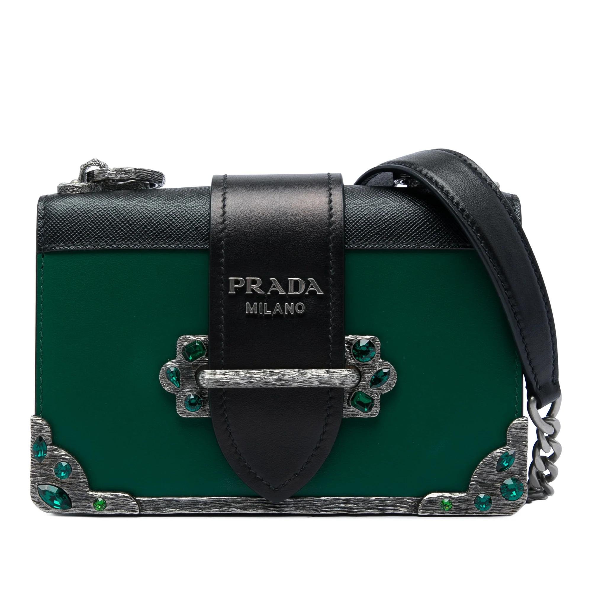 Cahier leather crossbody bag