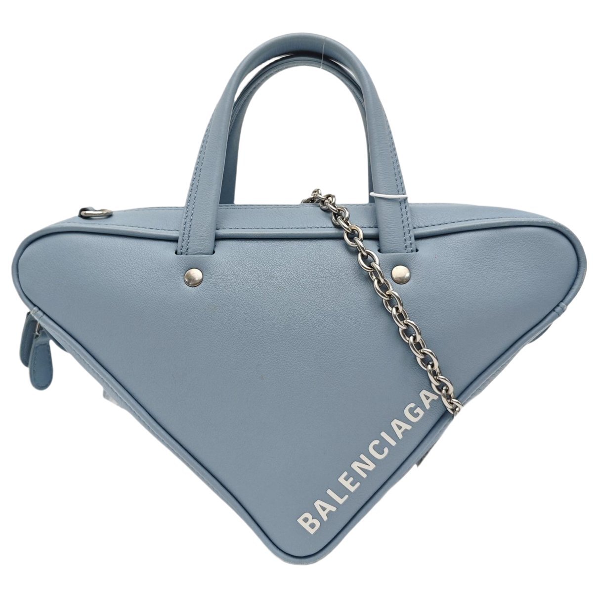 Balenciaga Triangle leather handbag