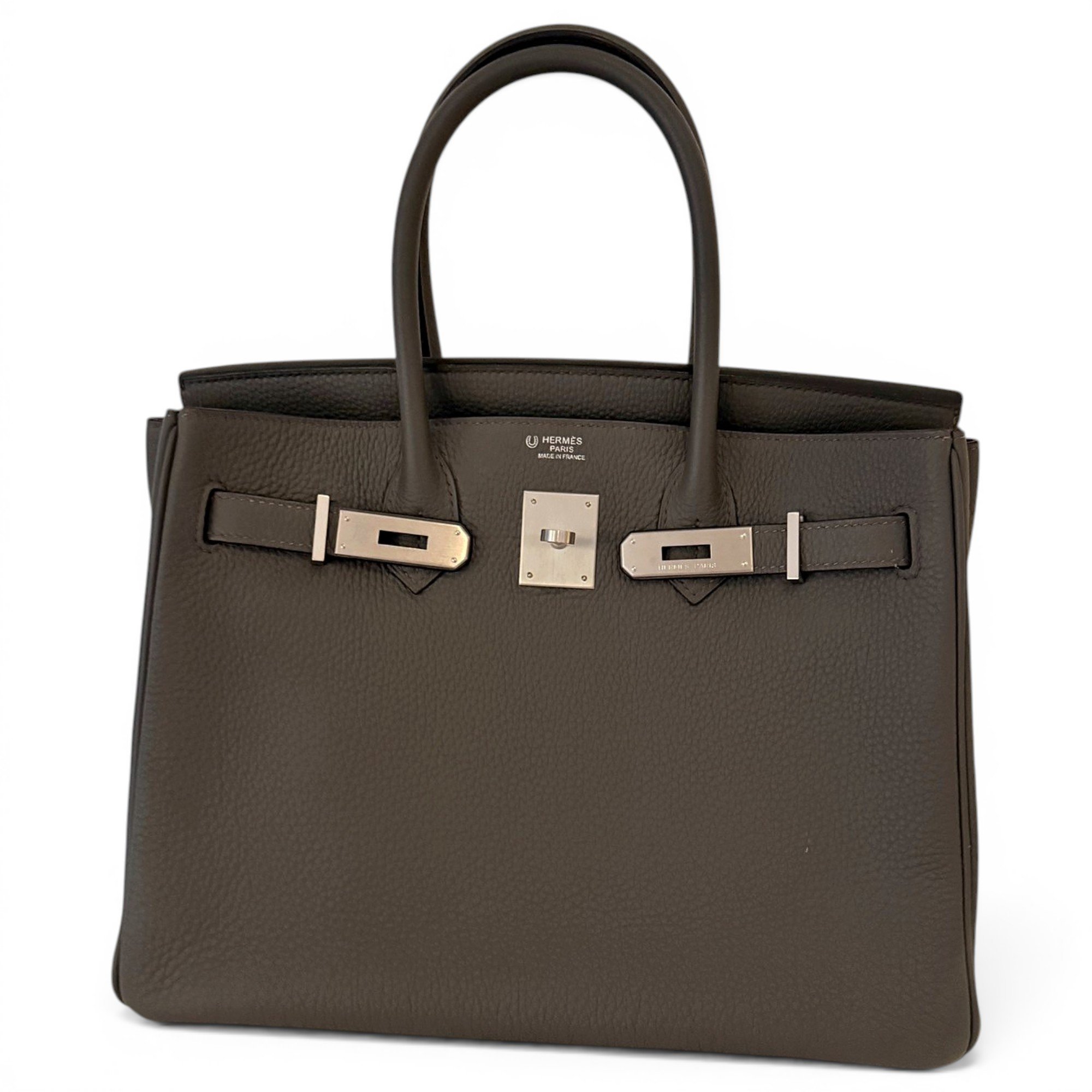 Birkin 30 leather handbag