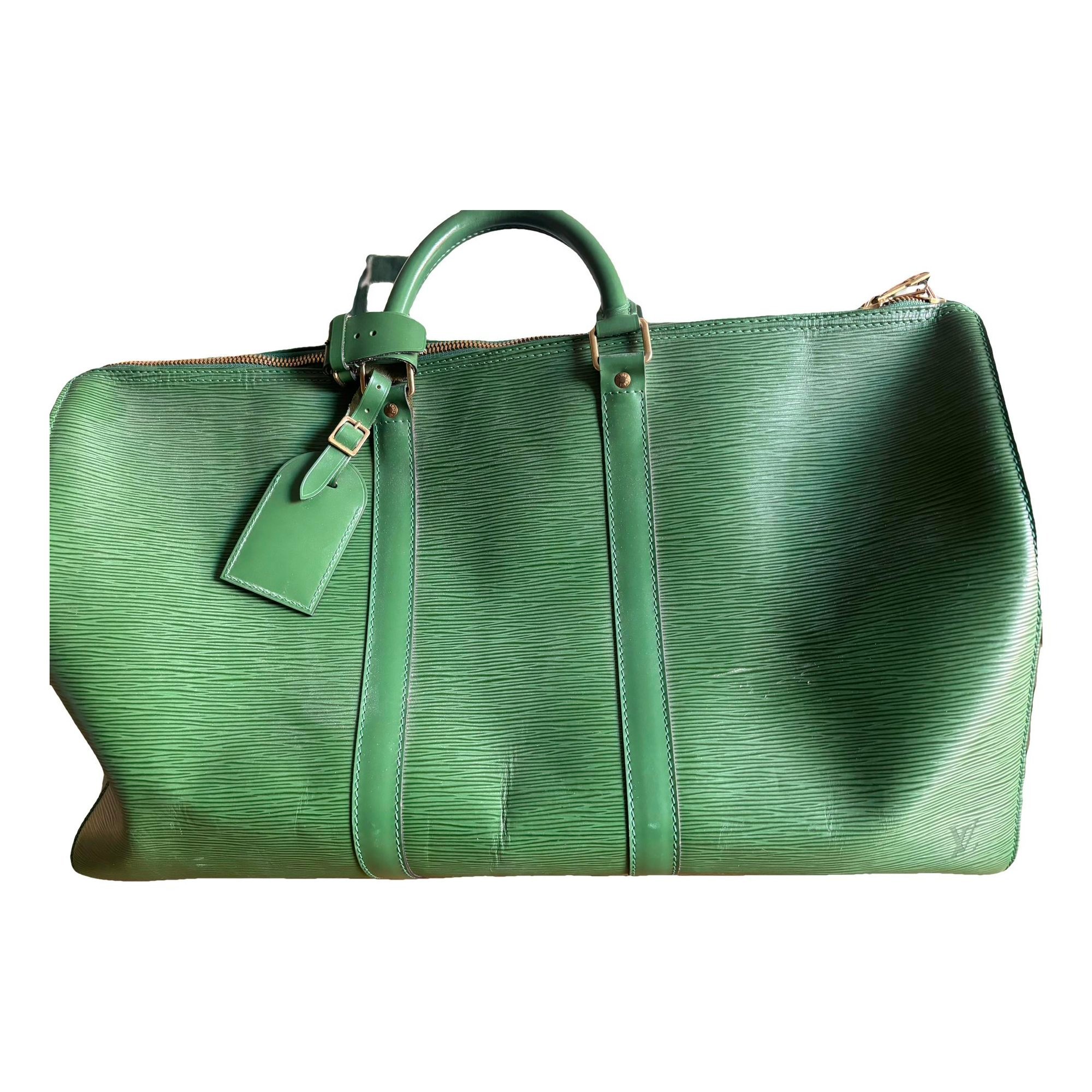 Keepall leather 24h bag