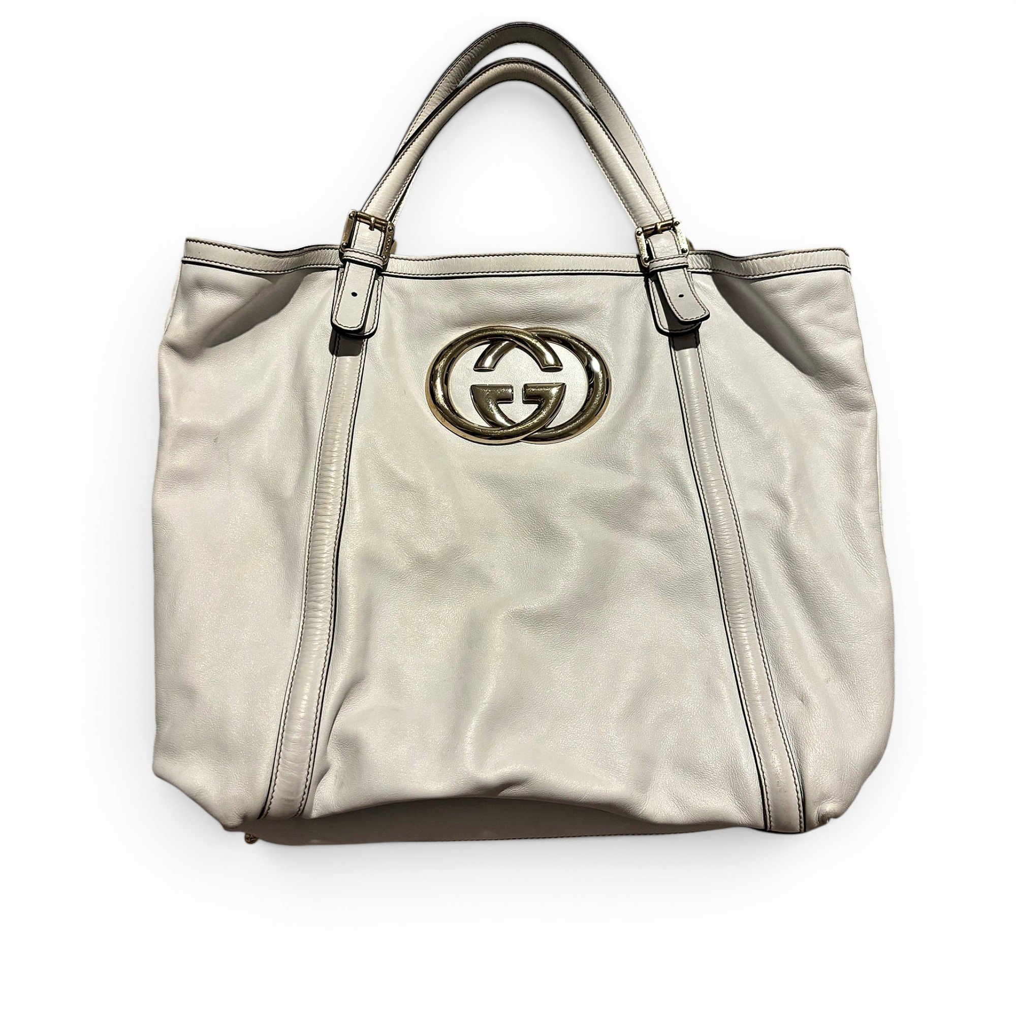 Britt leather tote