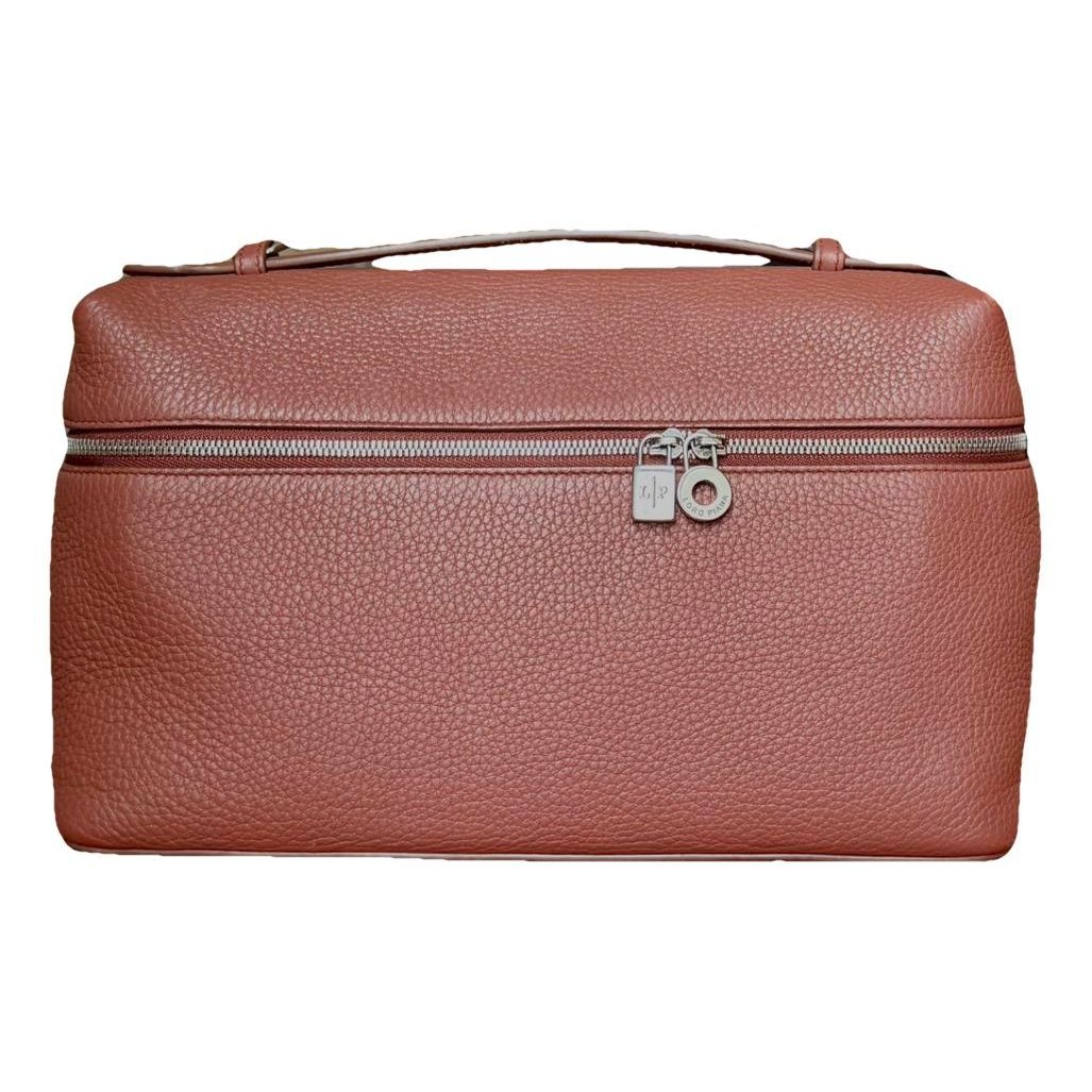 Extra Pocket leather handbag