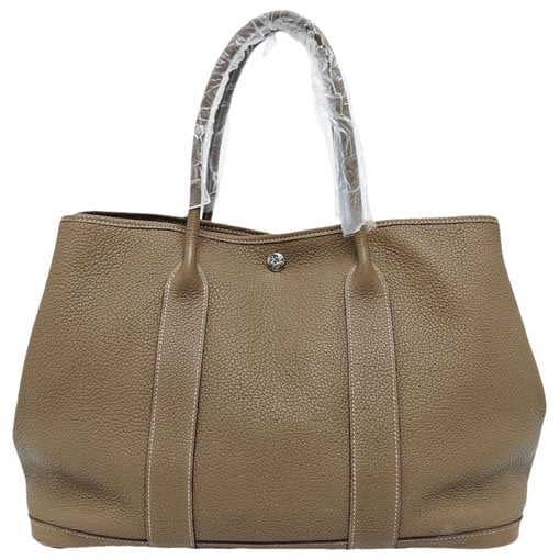 Garden Party leather handbag
