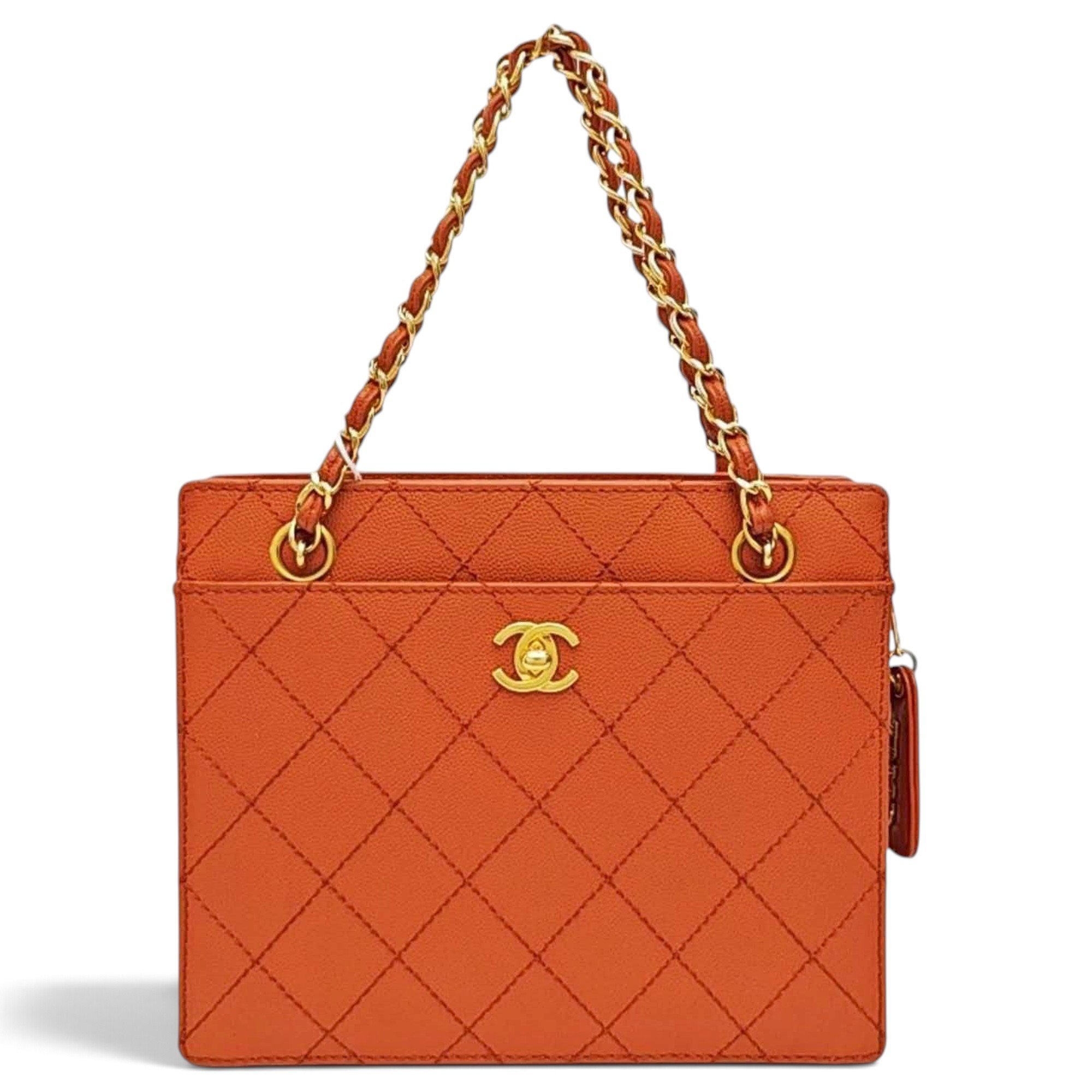 Leather handbag