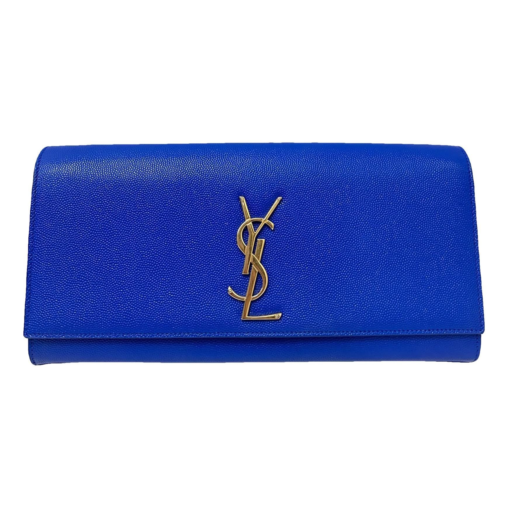 Kate monogramme leather clutch bag