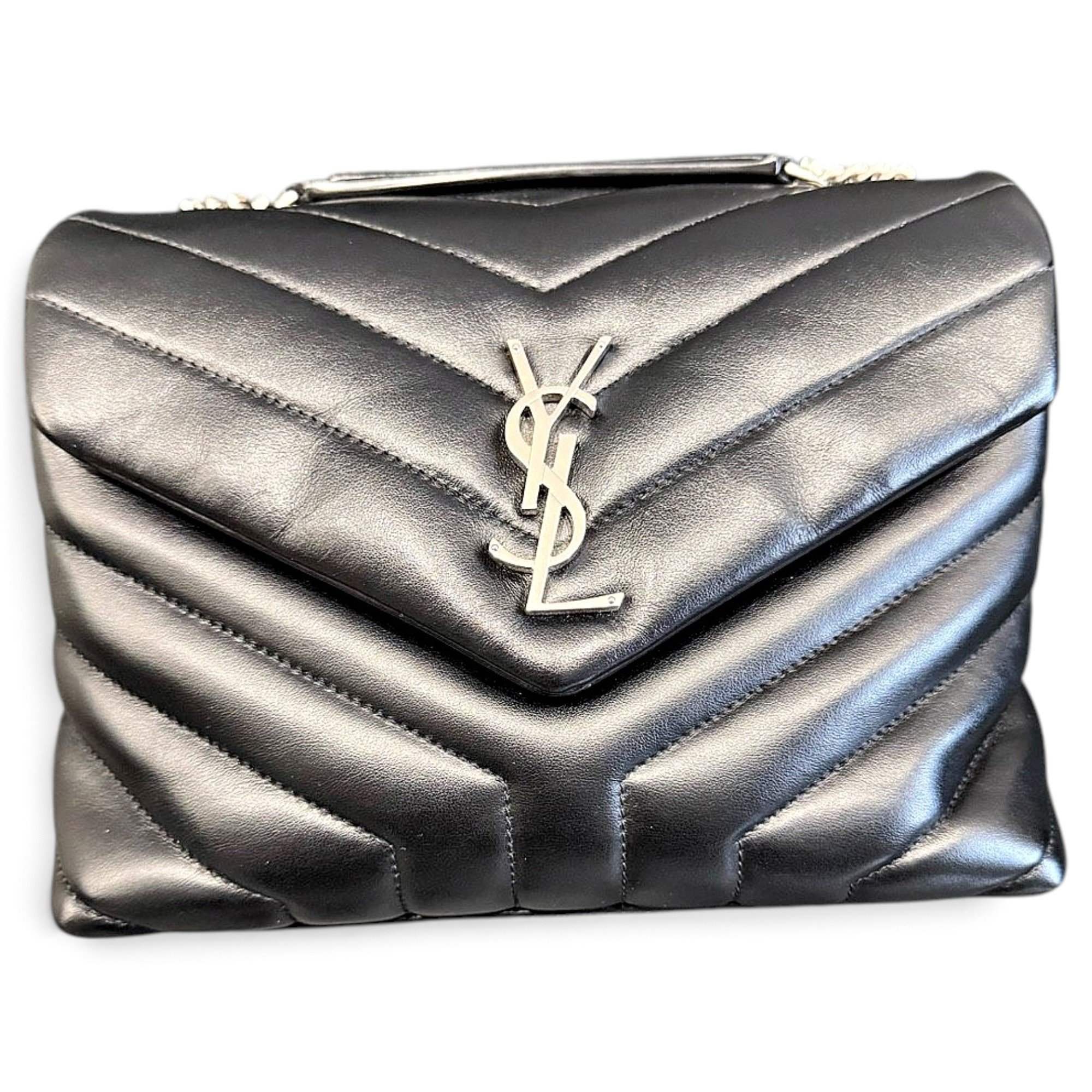 Loulou leather handbag