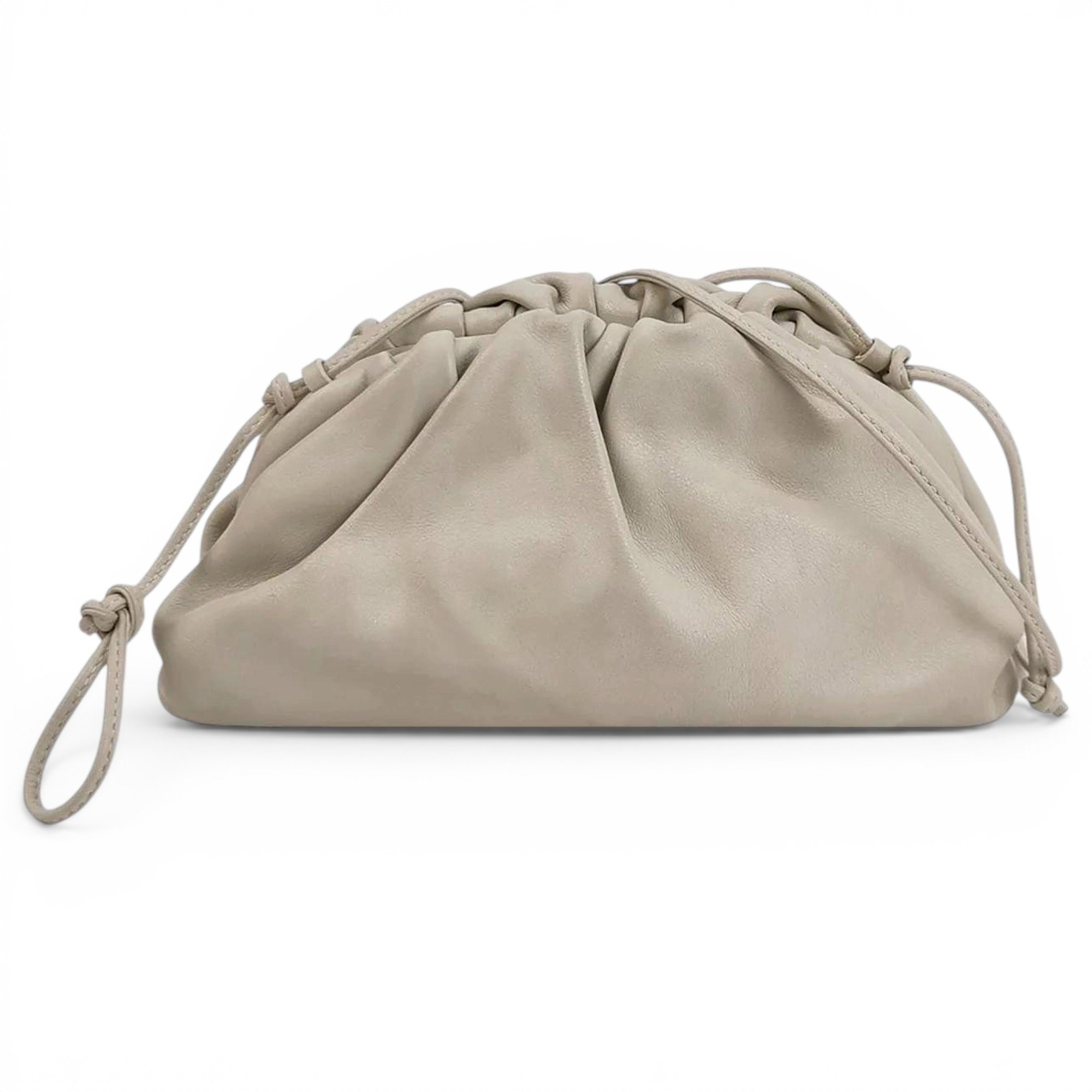 Pouch leather mini bag