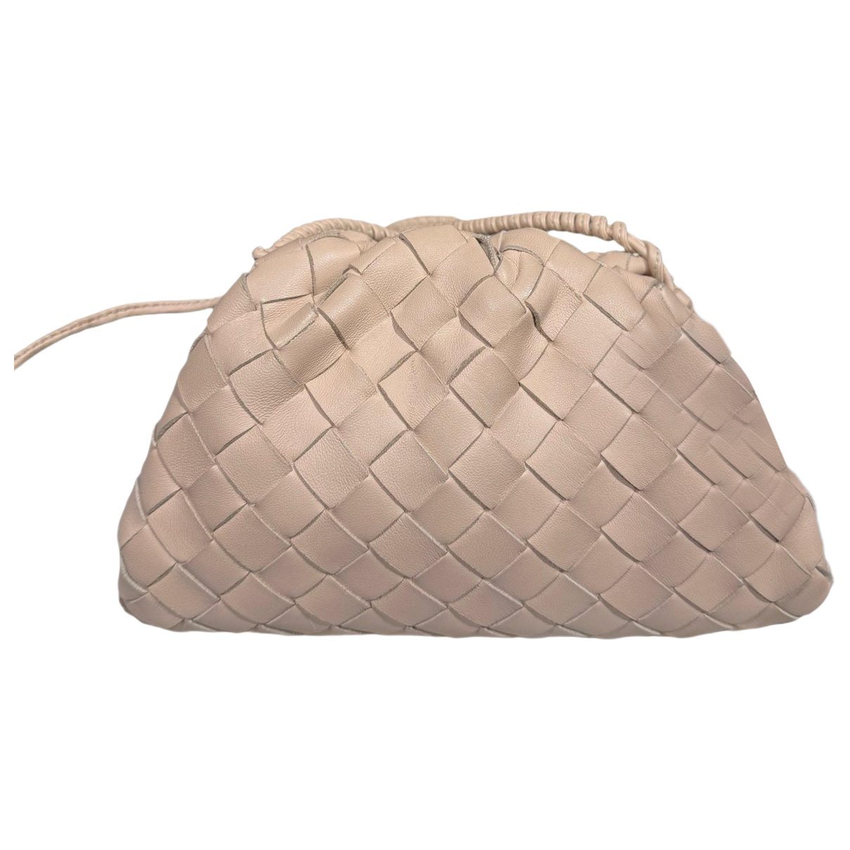 Pouch leather handbag