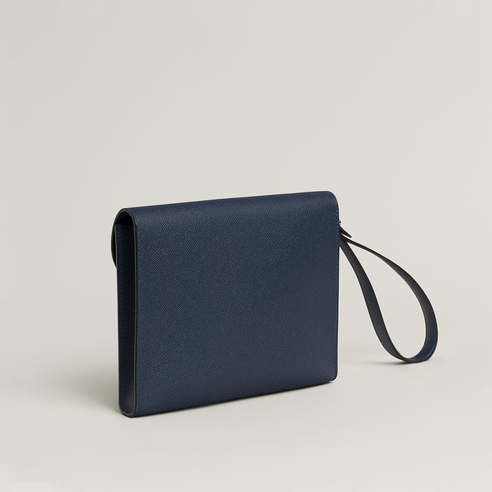 Bleu Abysse Sac a Depeches 24 Pouch