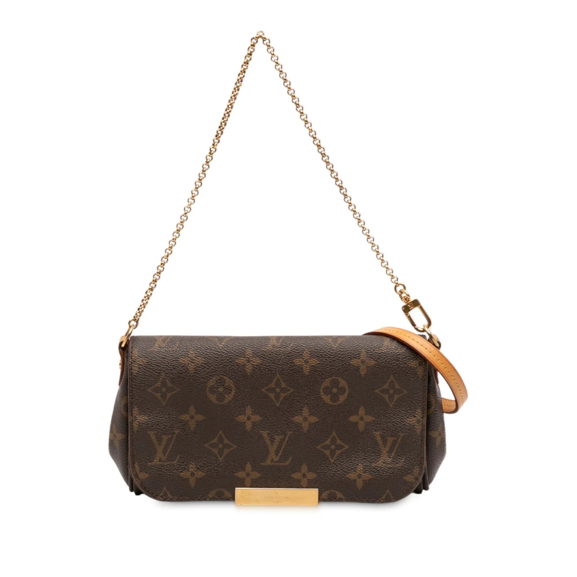 Louis Vuitton Favorite leather satchel