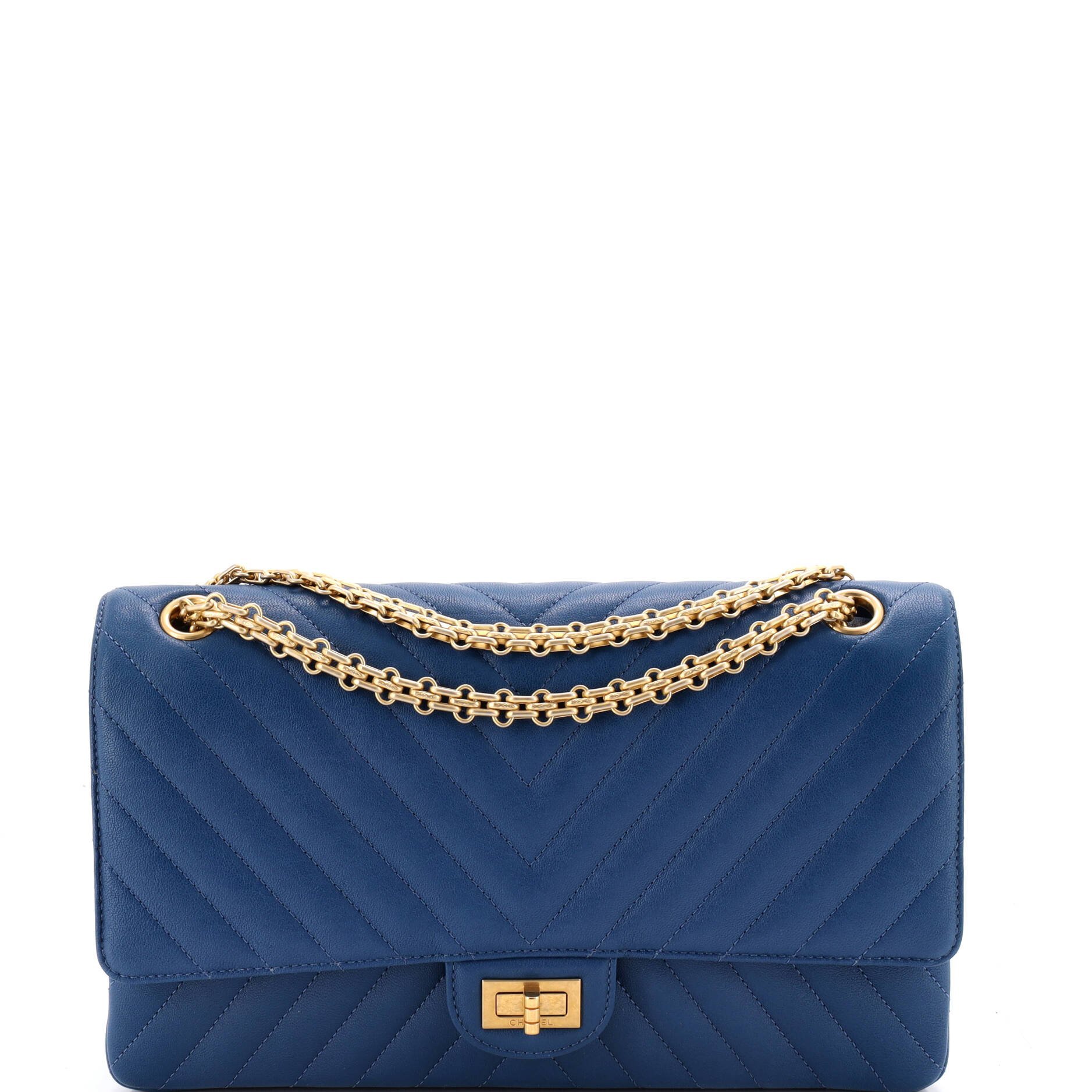2.55 leather handbag