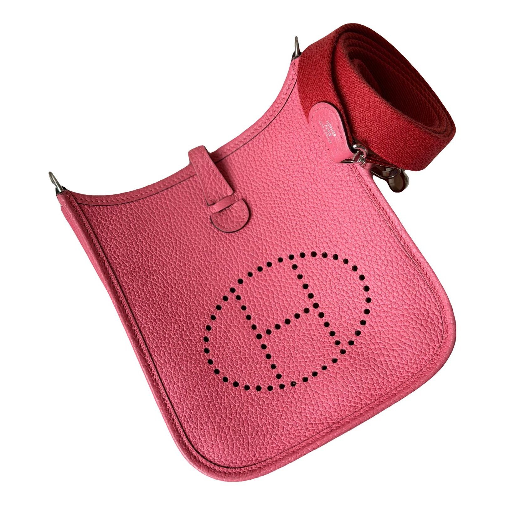 Mini Evelyne leather crossbody bag