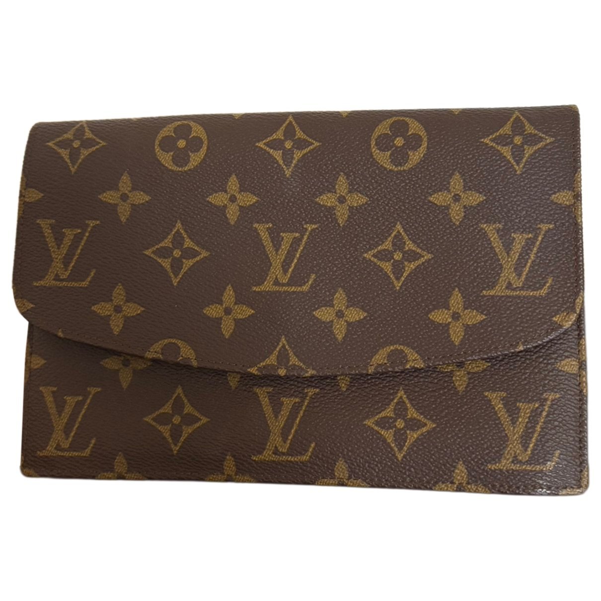 Florentine leather clutch bag