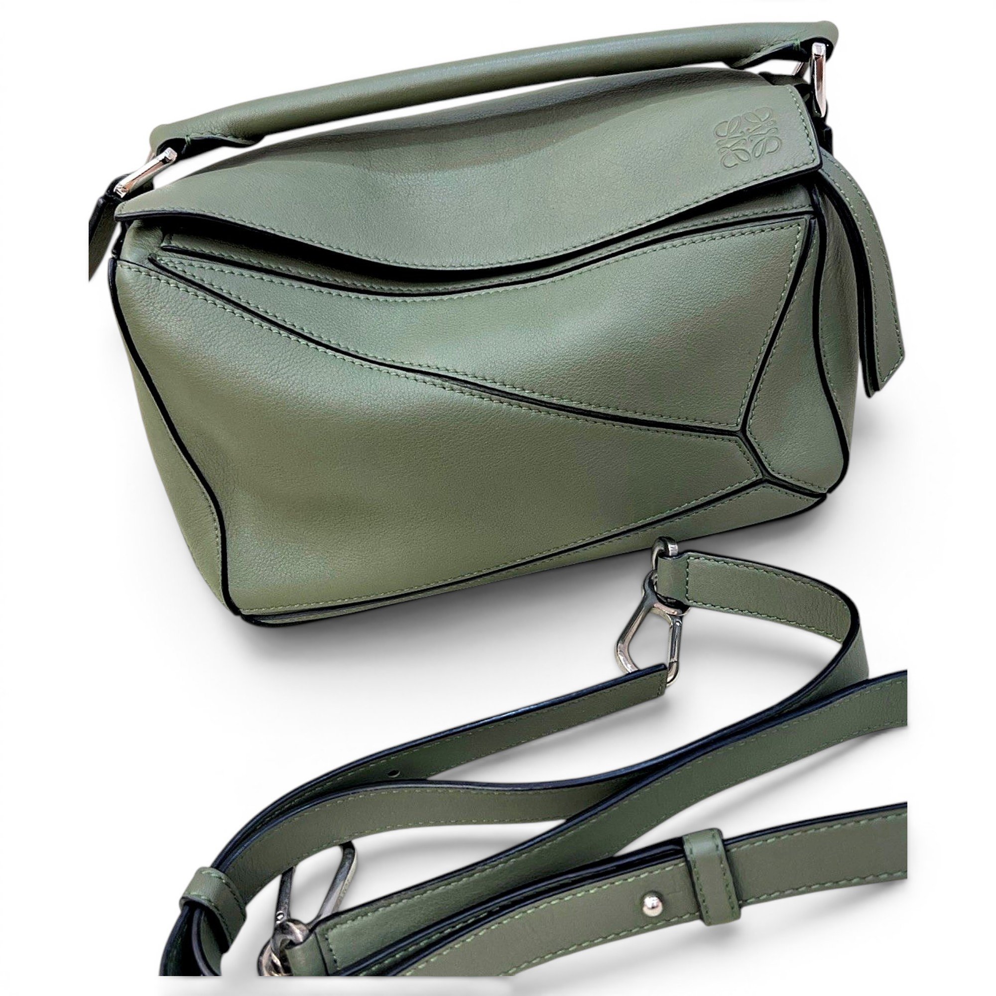 Loewe Puzzle leather handbag