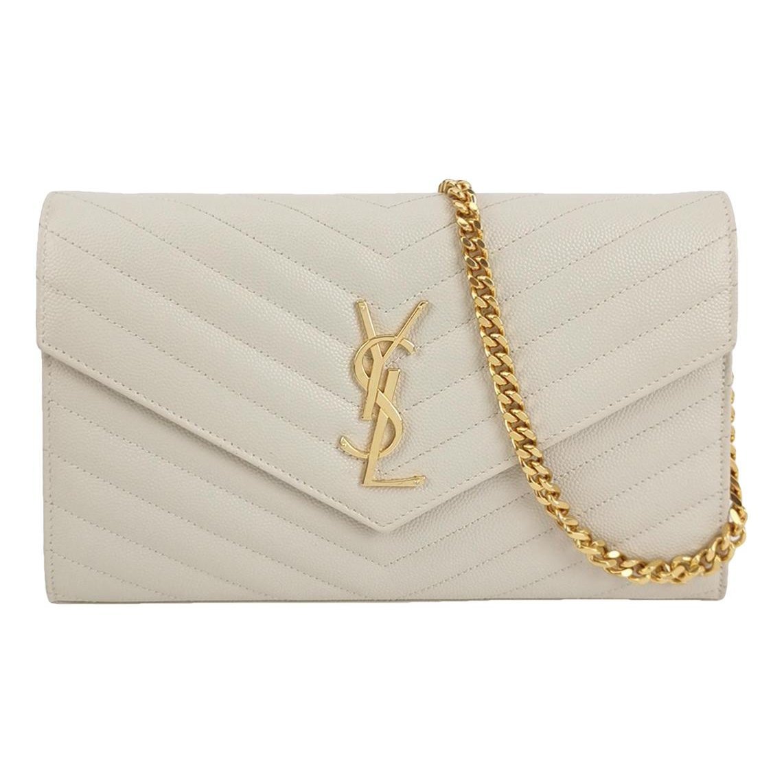 Envelope leather handbag