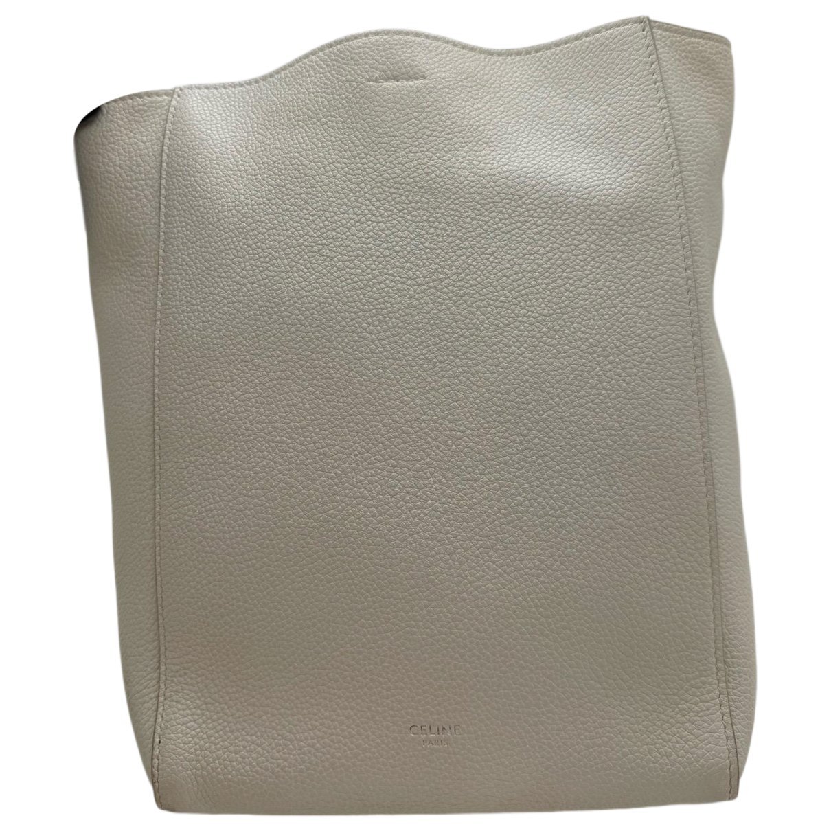 Seau Sangle leather tote