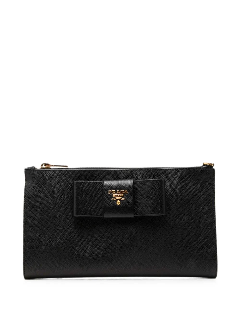 2010-2026 Saffiano Bow clutch bag