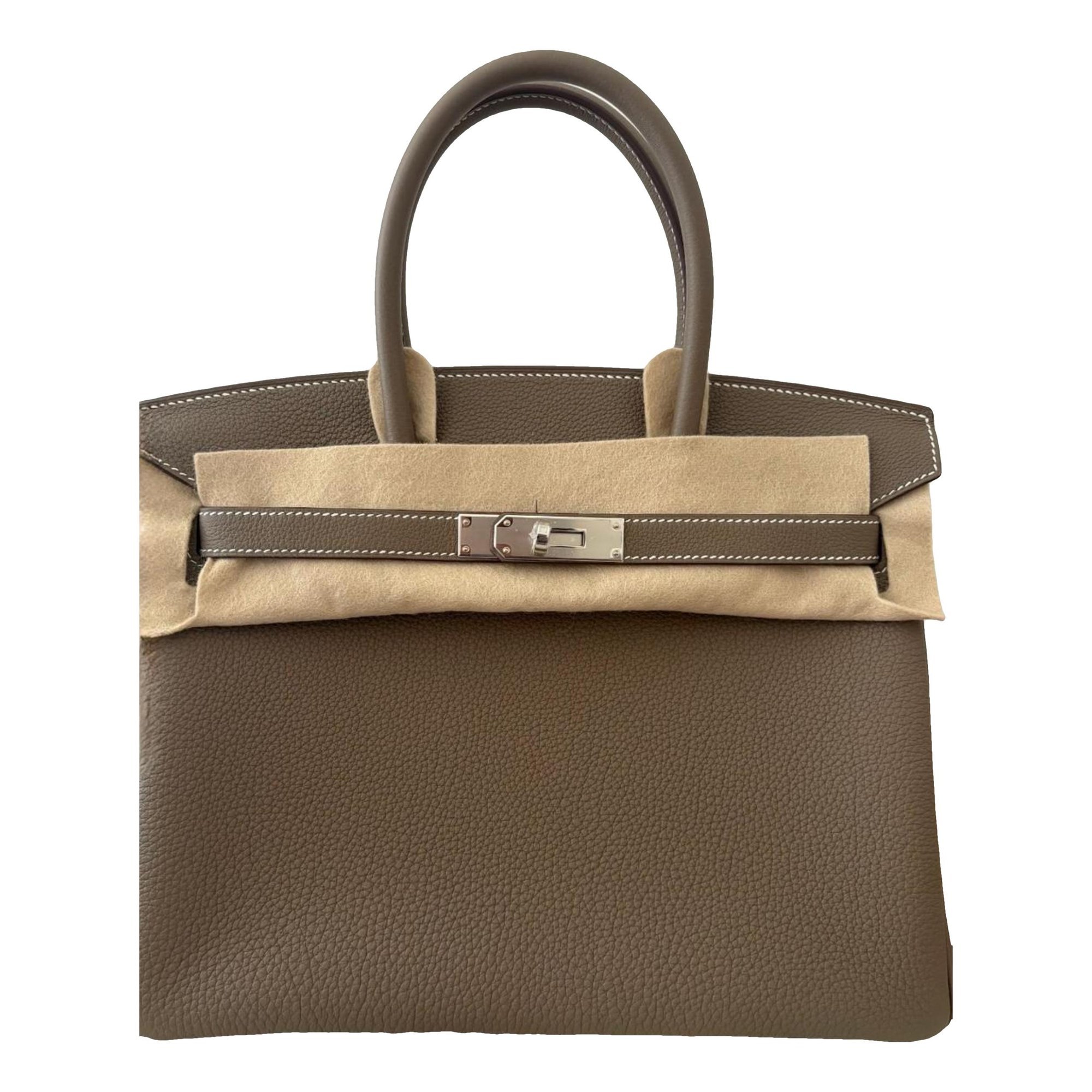 Birkin 30 leather handbag