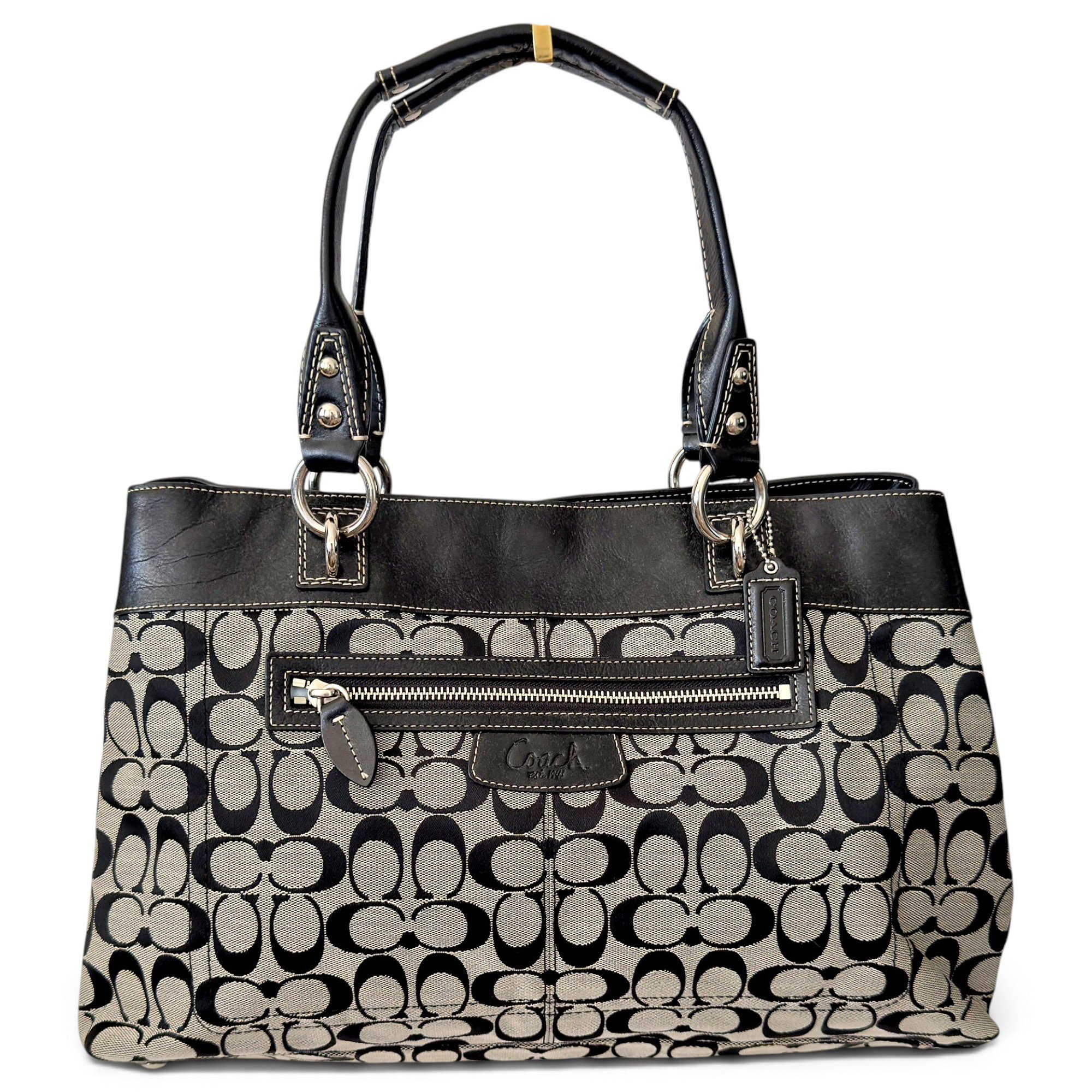 Signature Sufflette cloth handbag