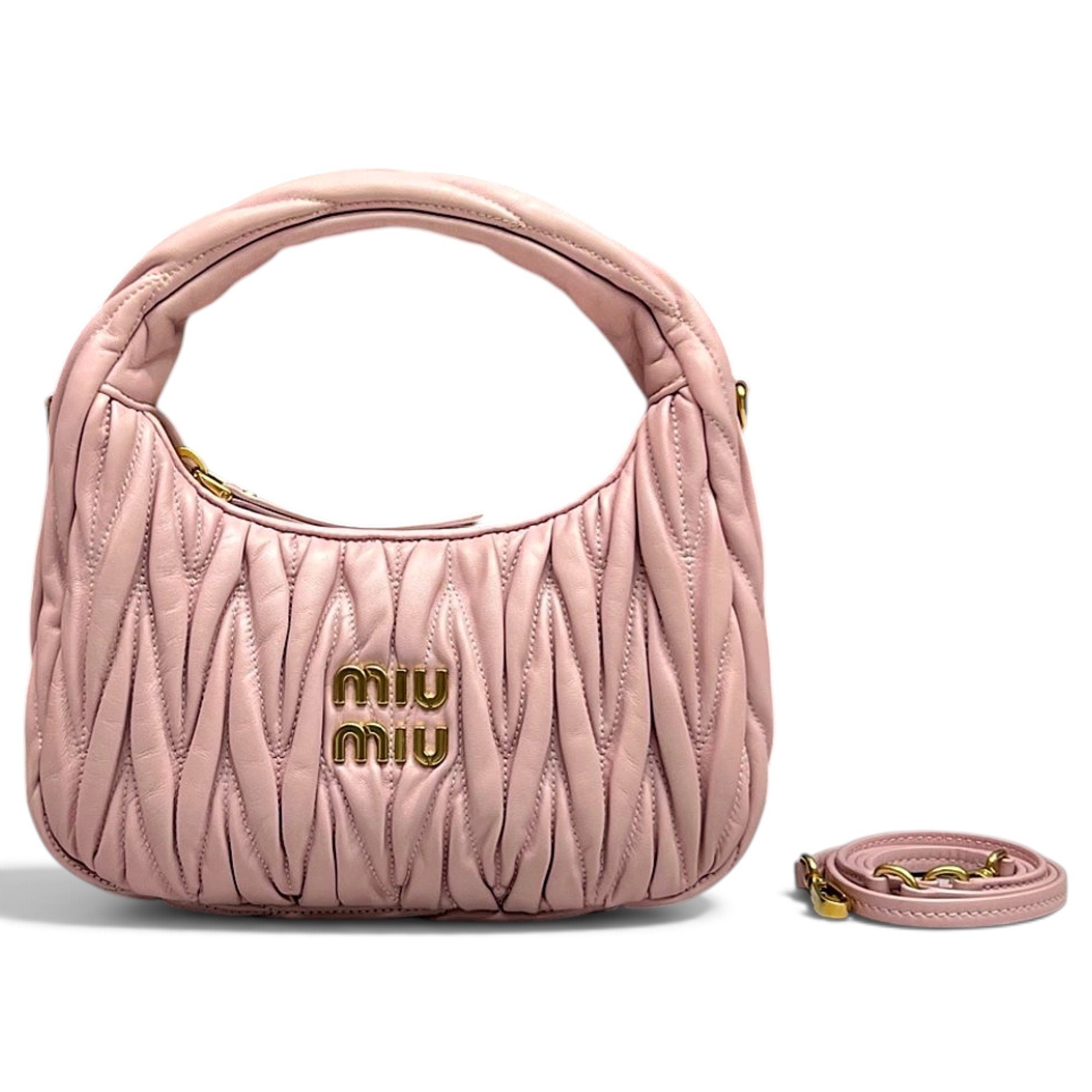 Miu Miu Miu Wander leather handbag