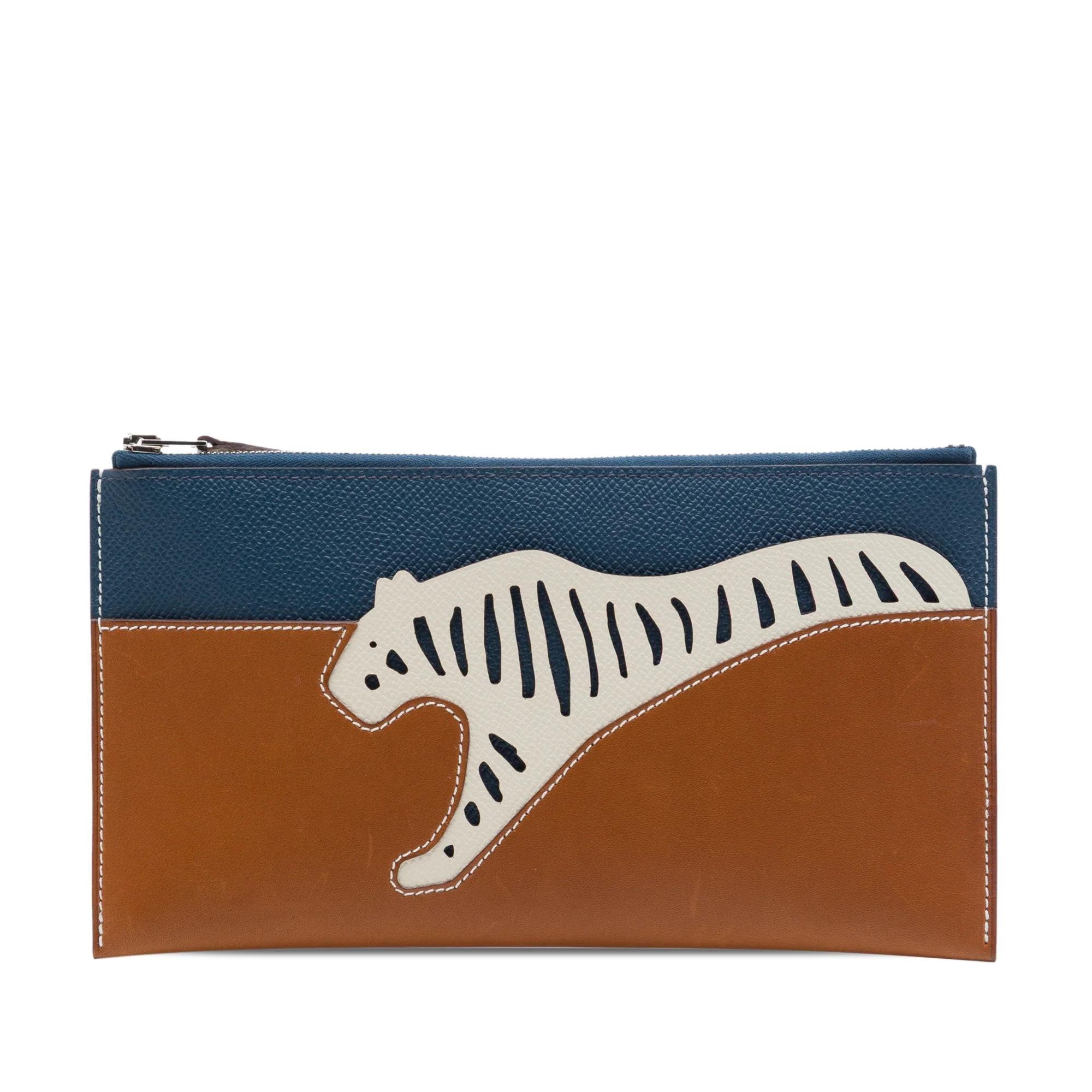H leather bag