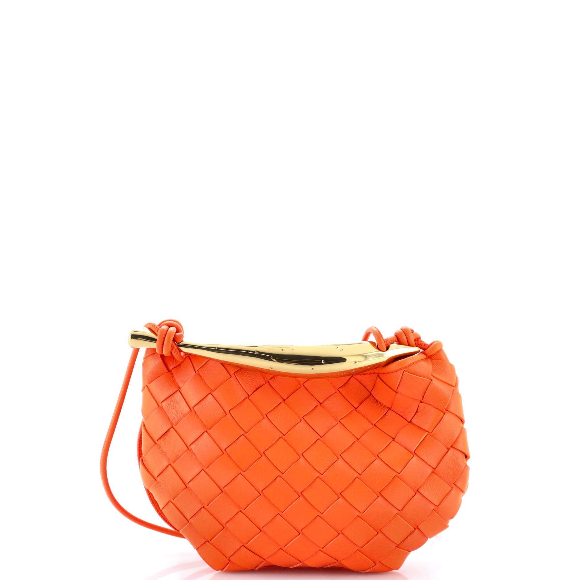 Bottega Veneta Sardine Top Handle Bag Intrecciato Nappa Mini