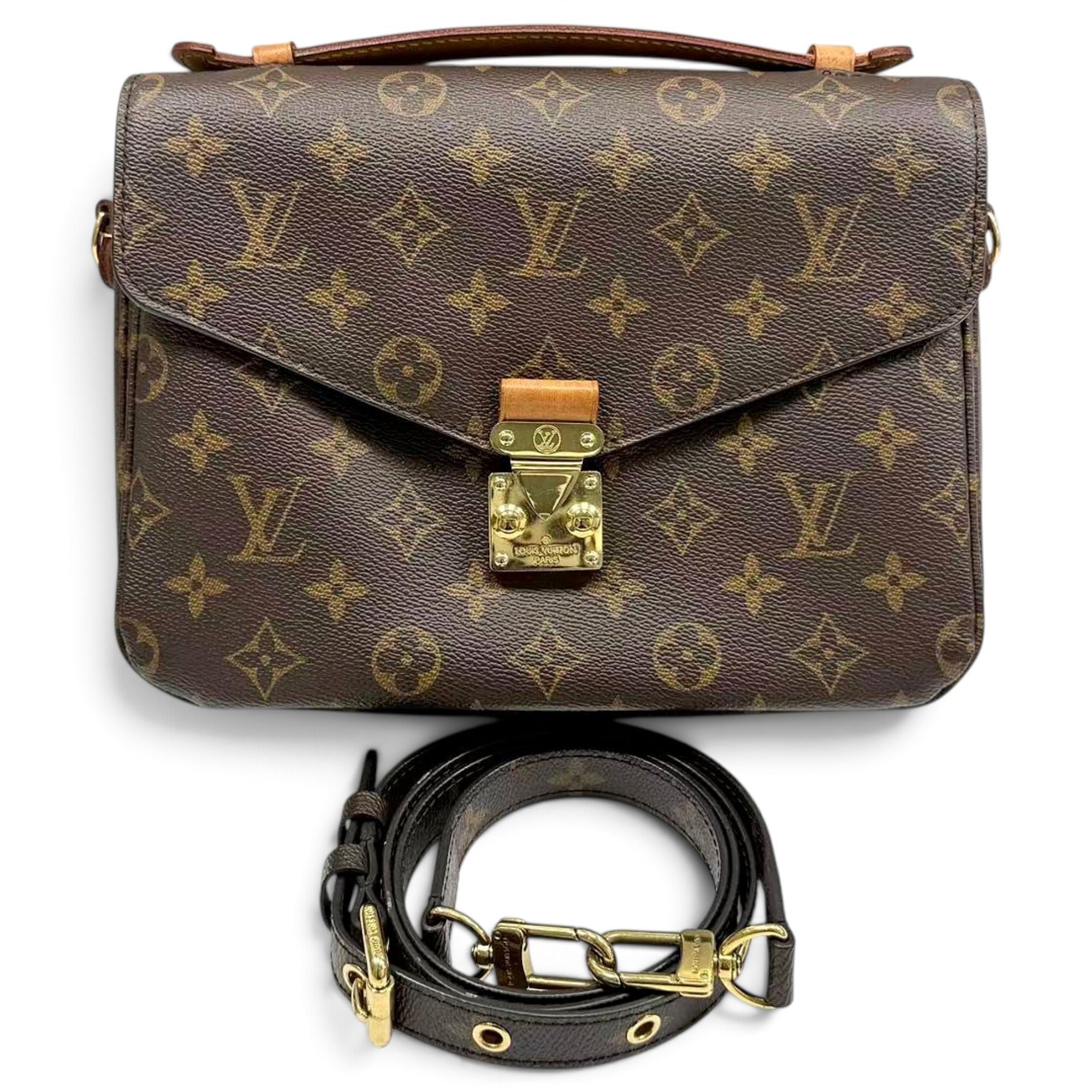 Metis leather handbag