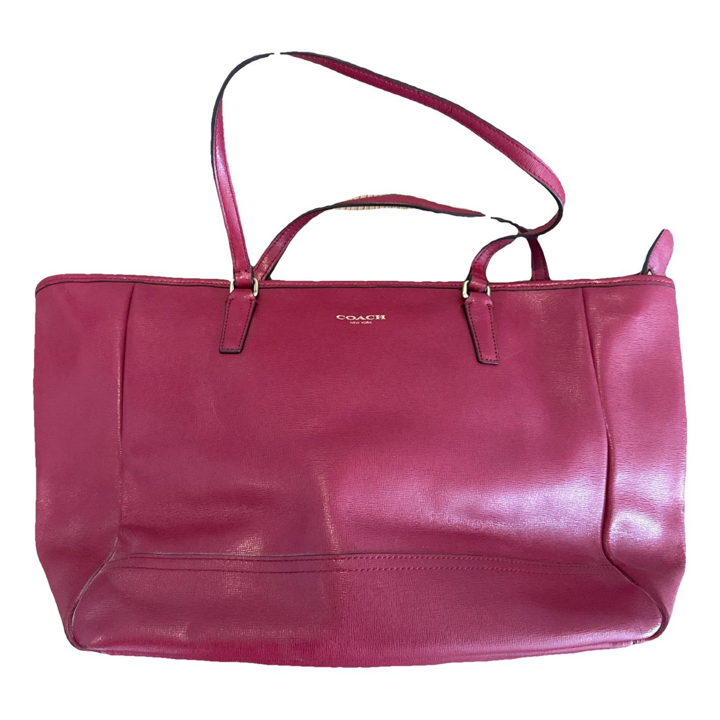 CITY ZIP TOTE leather handbag