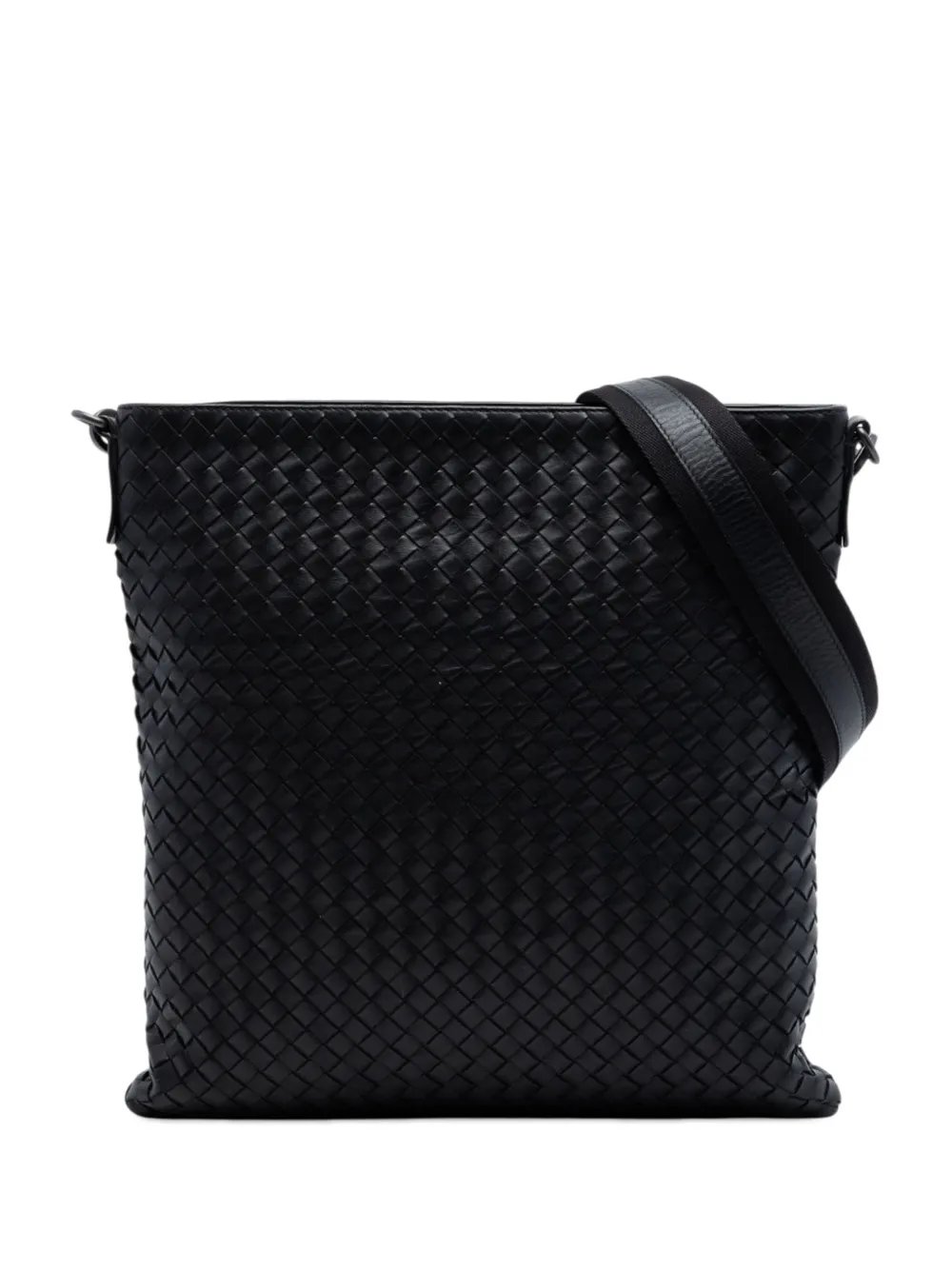 2012-2026 Intrecciato Nappa Flat Messenger Bag crossbody bag