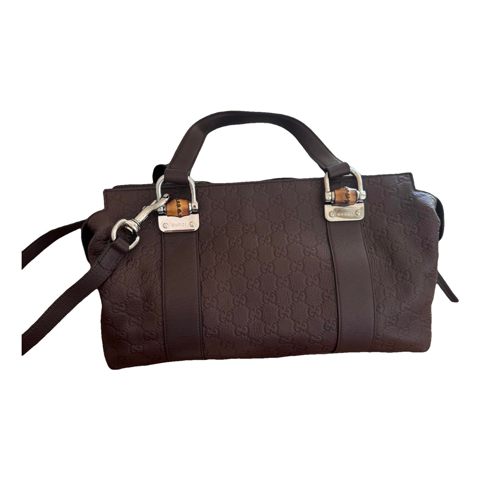 Leather handbag