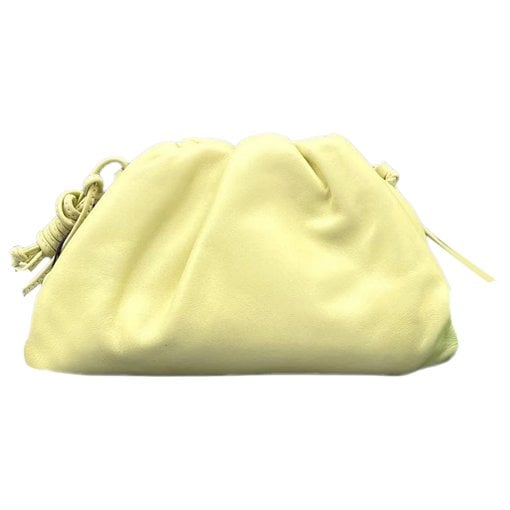 Pouch leather handbag