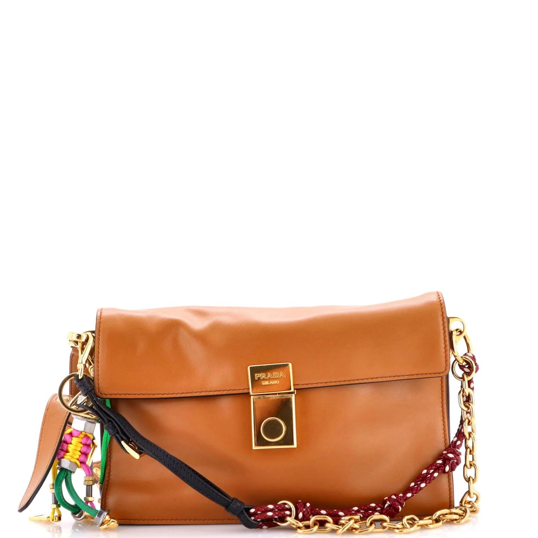 Leather crossbody bag