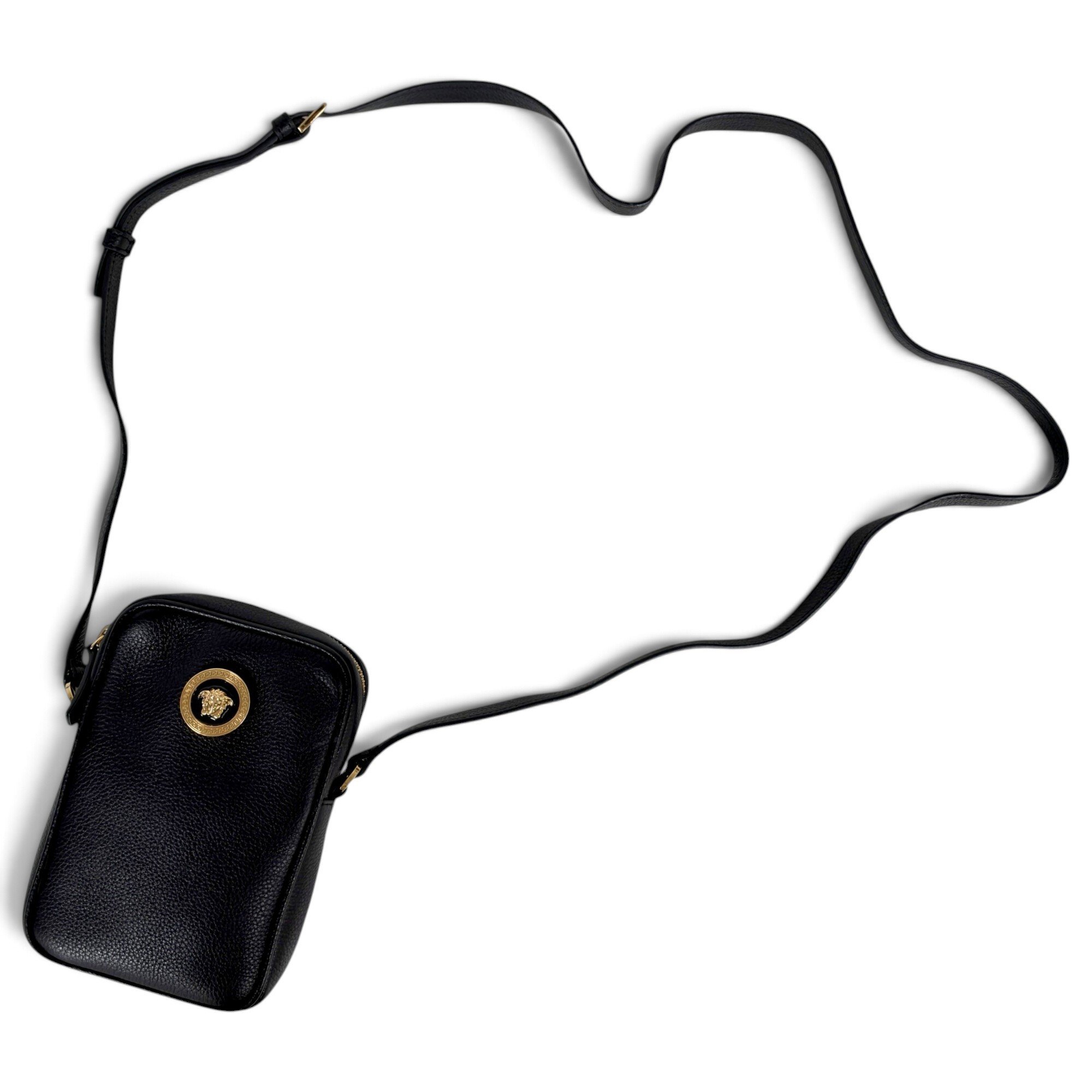Icon leather crossbody bag