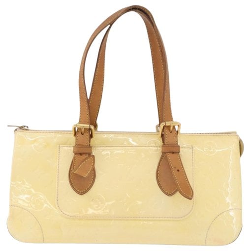 Louis Vuitton Rosewood patent leather handbag