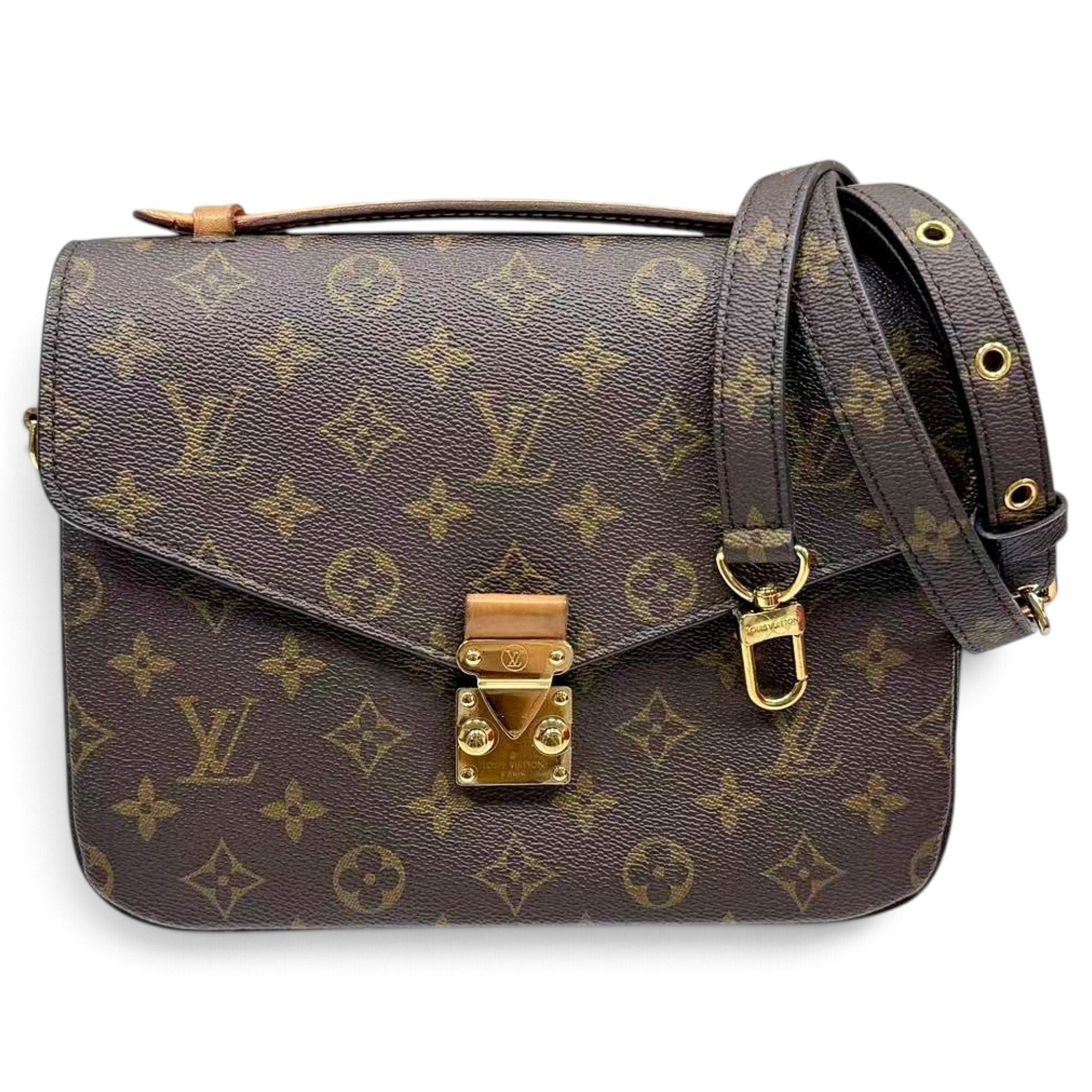 Metis leather handbag