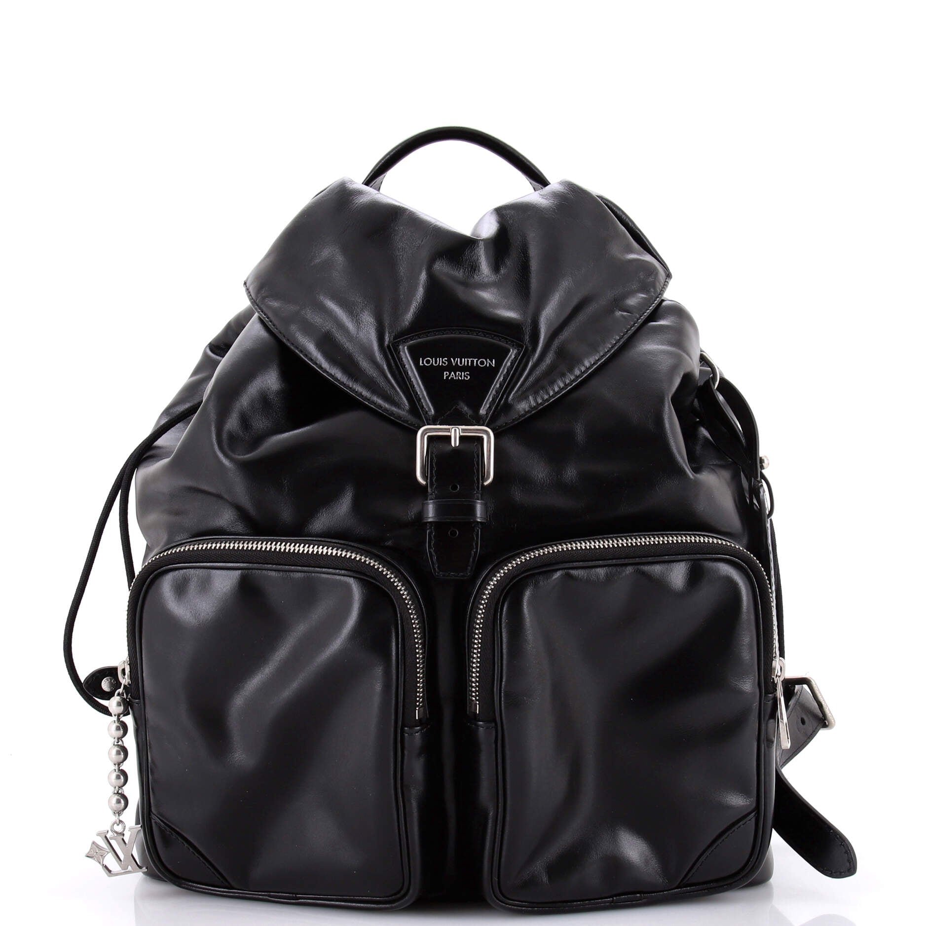 Montsouris Cargo Backpack Leather