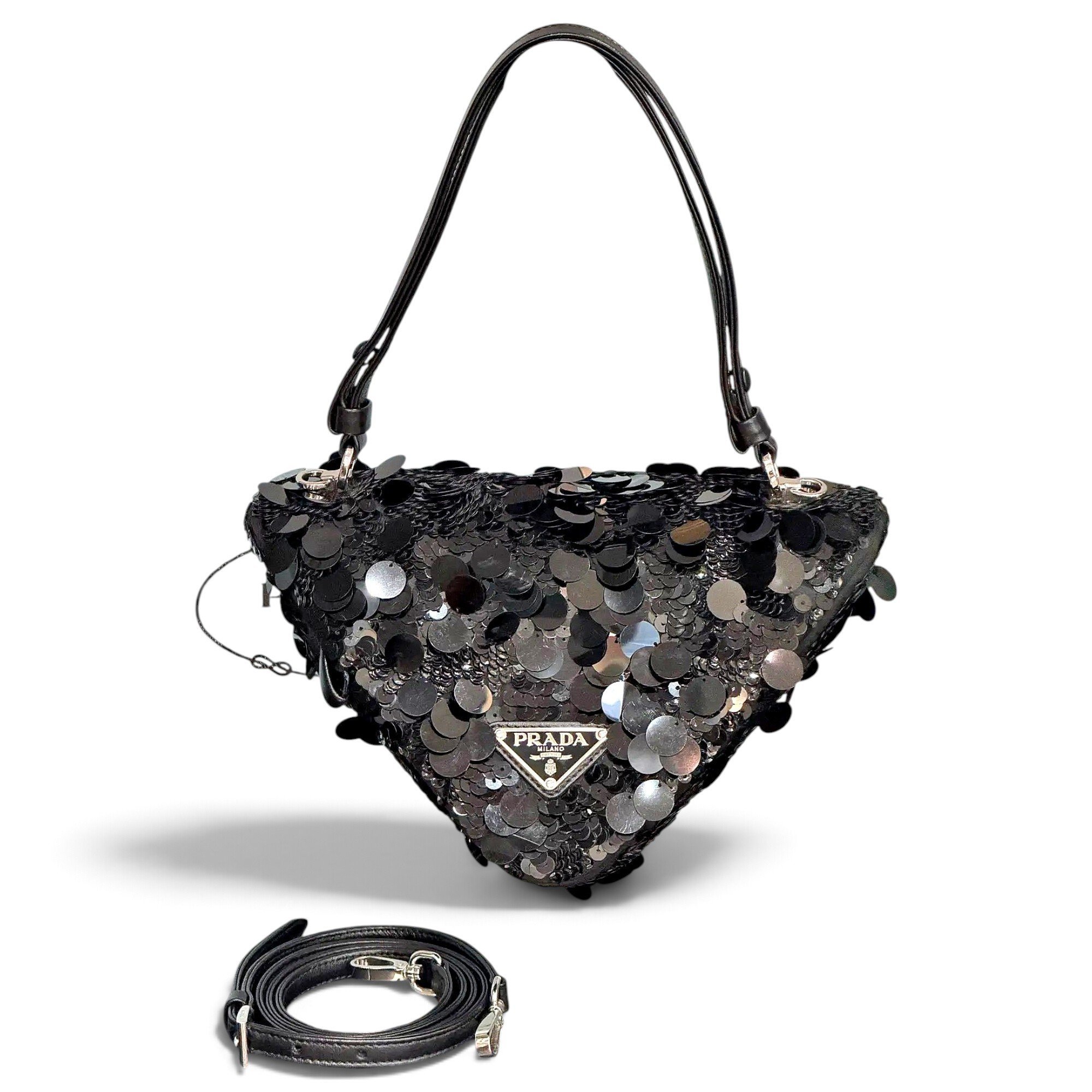 Glitter crossbody bag
