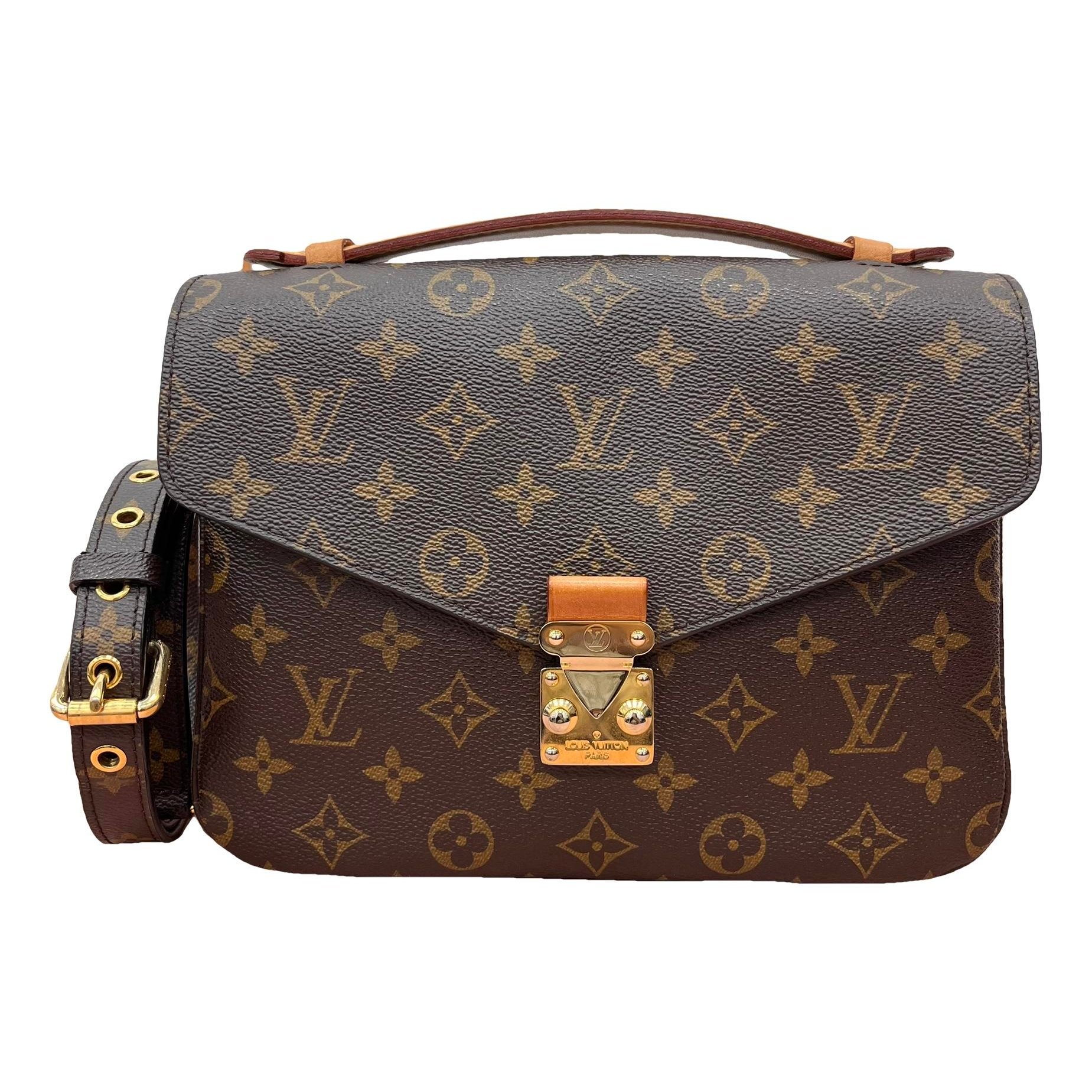 Metis leather handbag
