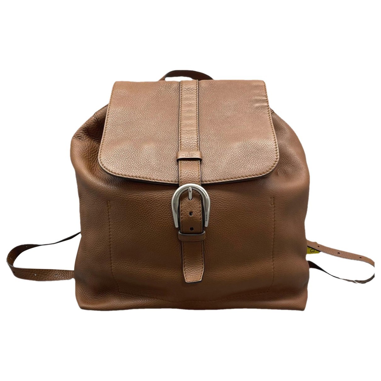 Leather backpack