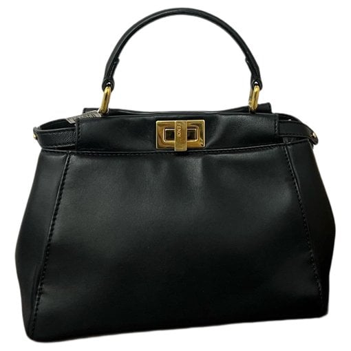 Peekaboo leather handbag