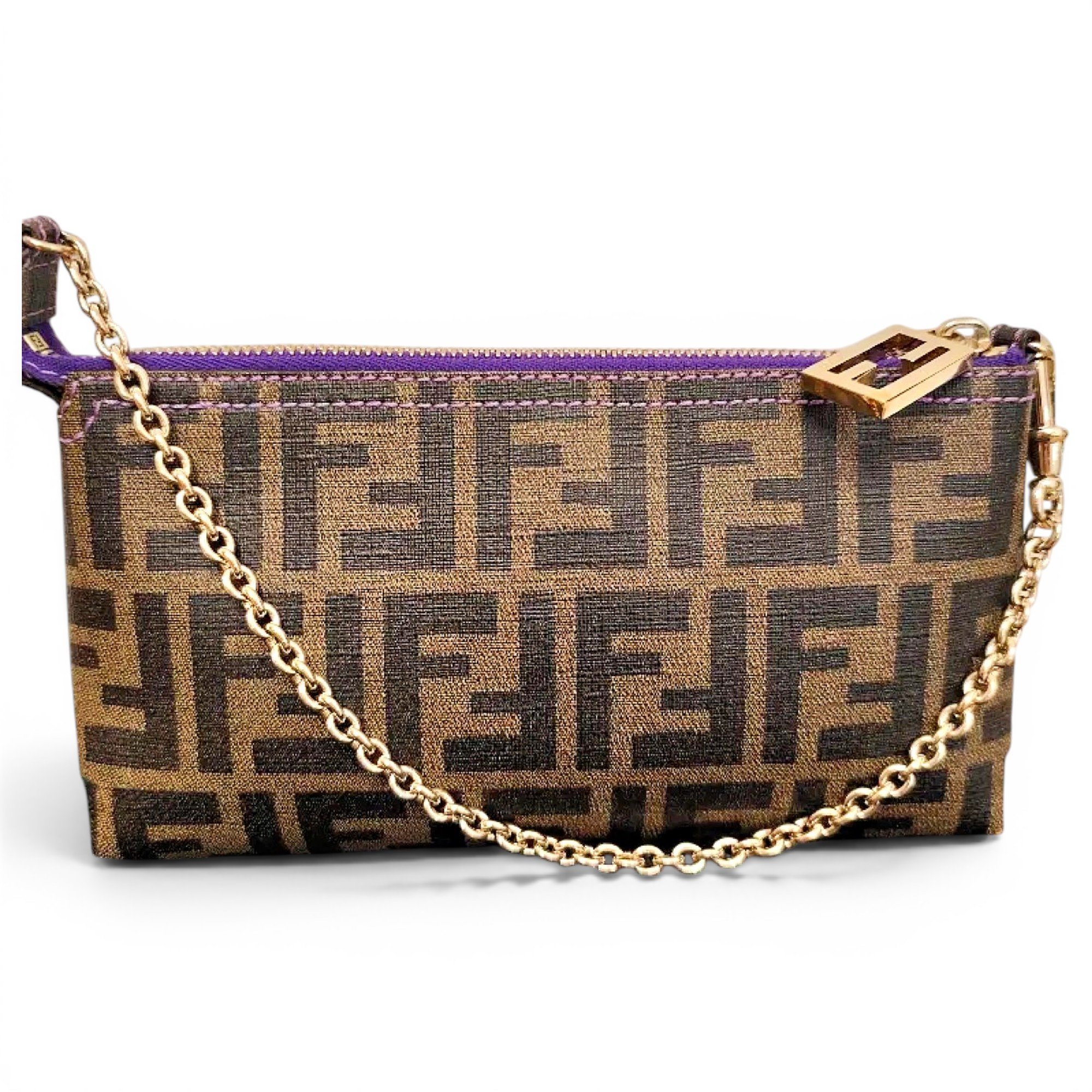 Fendi Cloth clutch bag