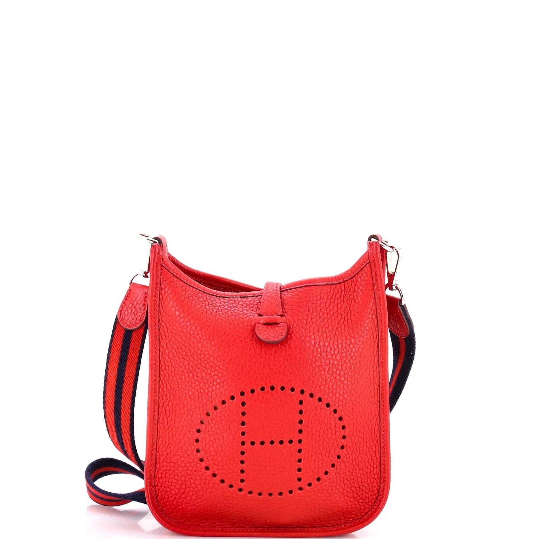 Mini Evelyne leather crossbody bag