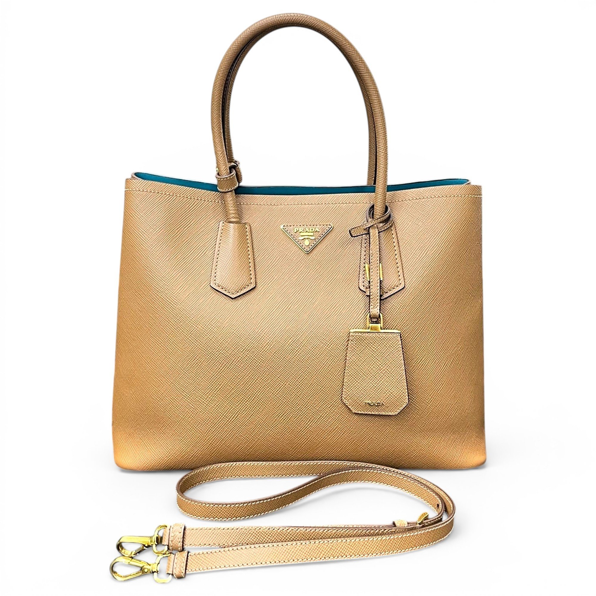 Galleria leather handbag