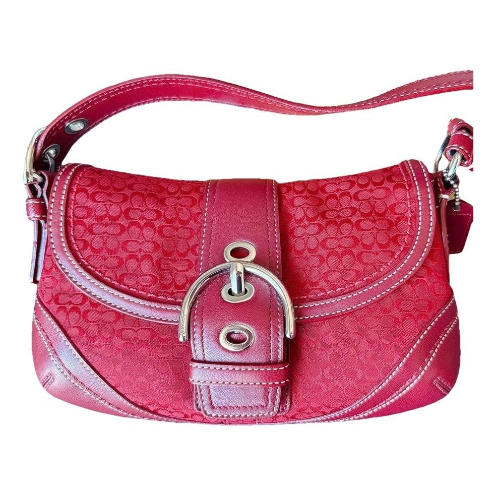 Signature Sufflette leather handbag