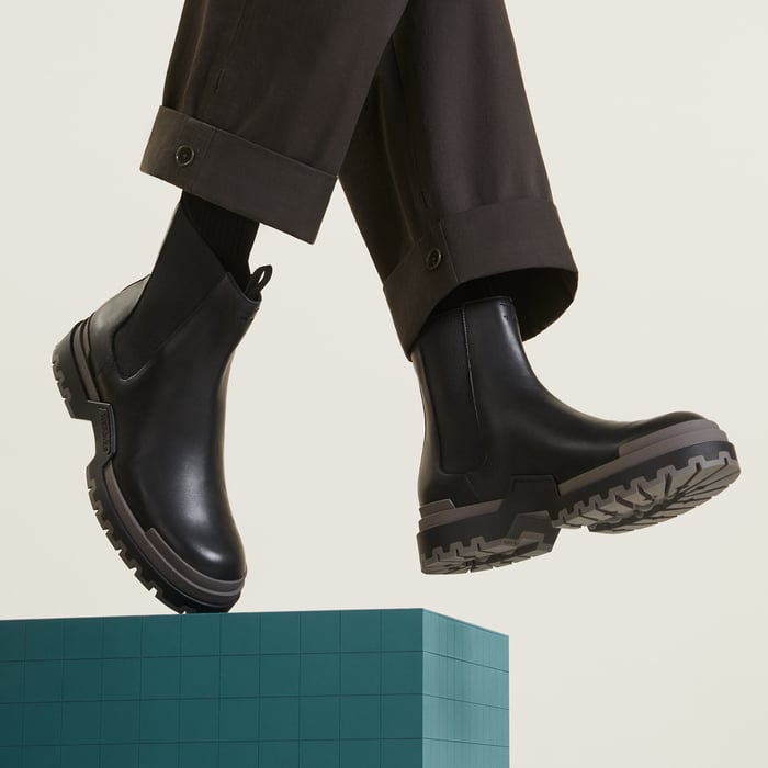 Noir John Ankle Boot