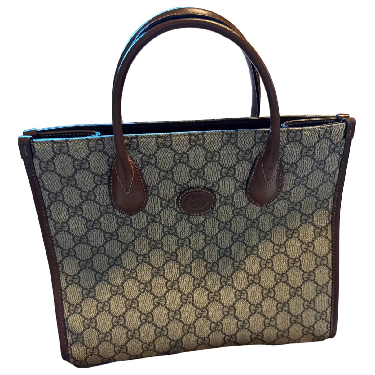 Leather tote