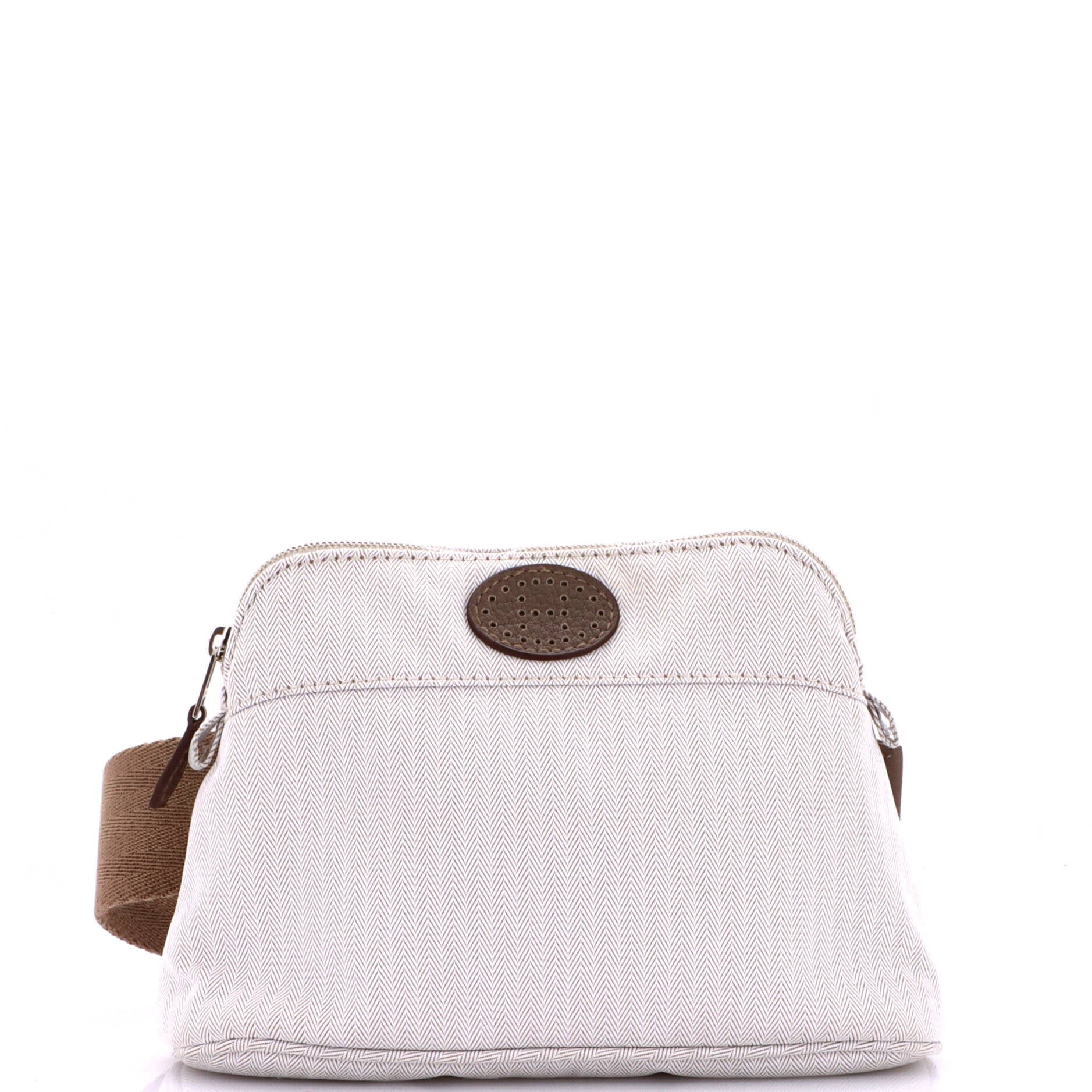 Bolide Ceinture Balle de Golf Belt Bag Toile and Leather GM