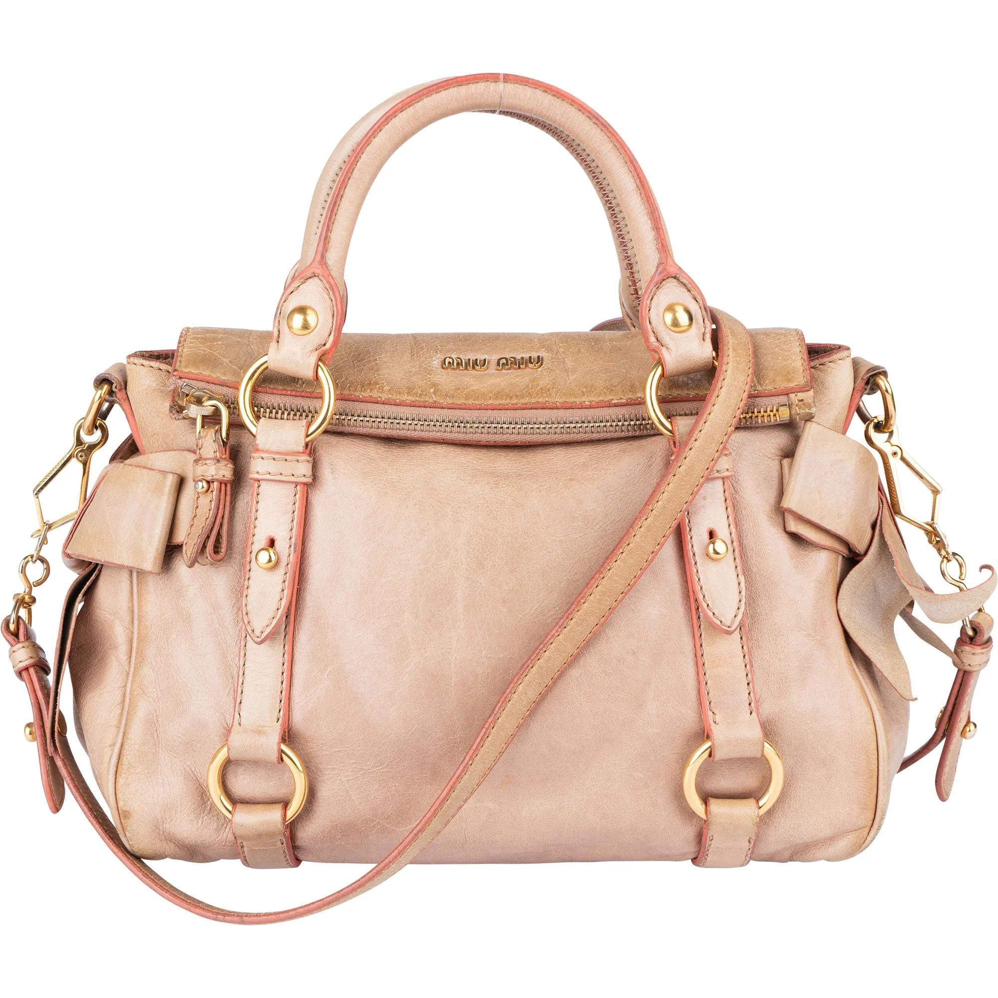 Vitello leather handbag