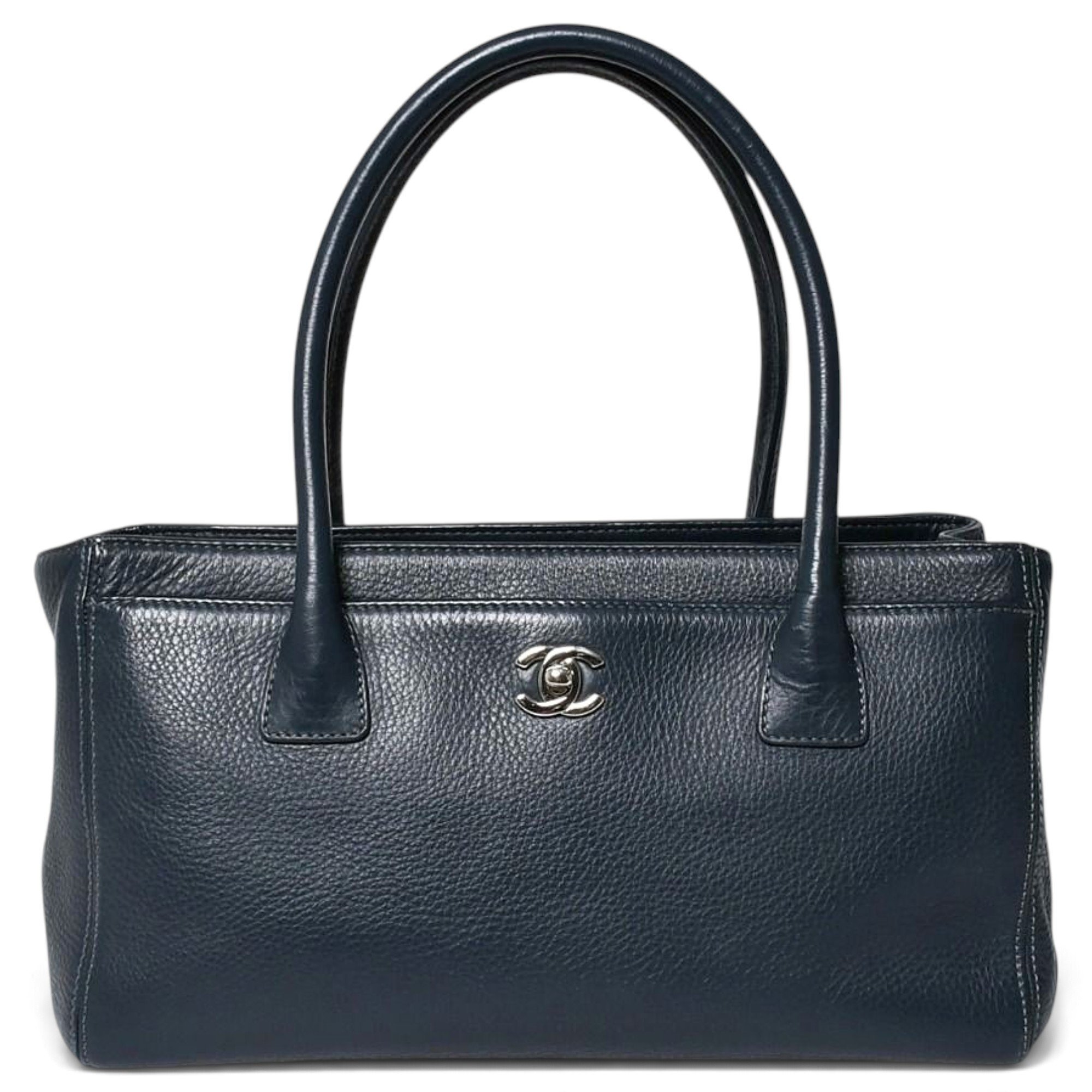 Executive leather tote