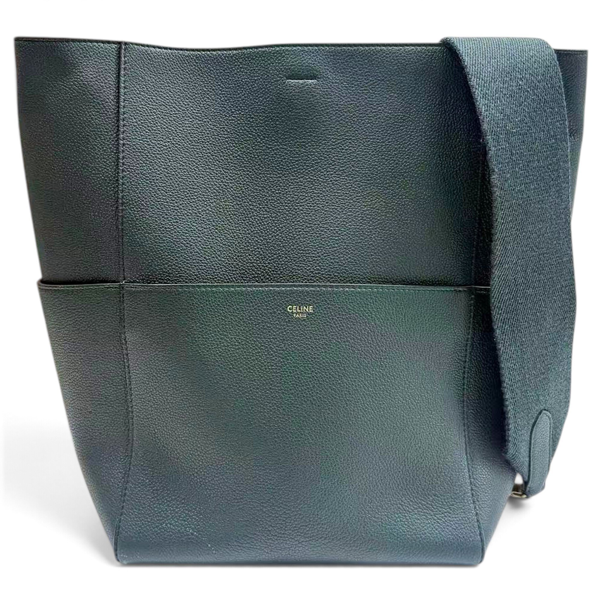 Seau Sangle leather tote